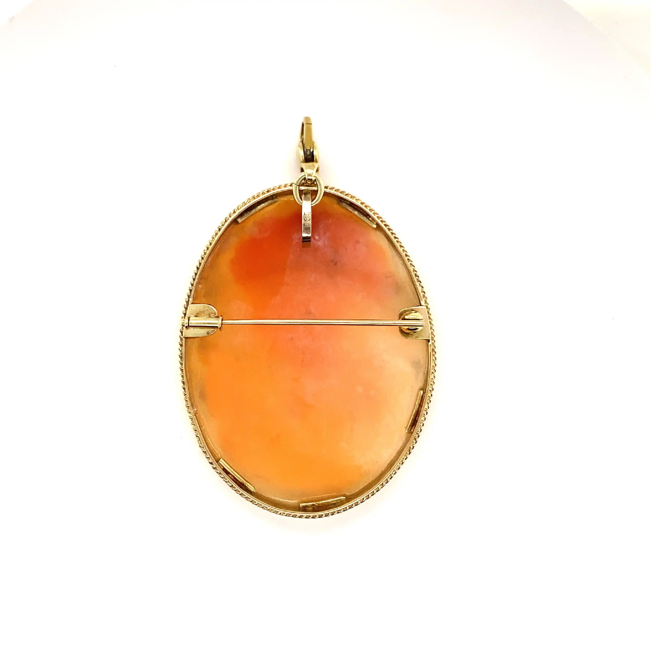 Anhänger/ Brosche Gelbgold Kamee Anhänger/ Brosche Gelbgold Kamee