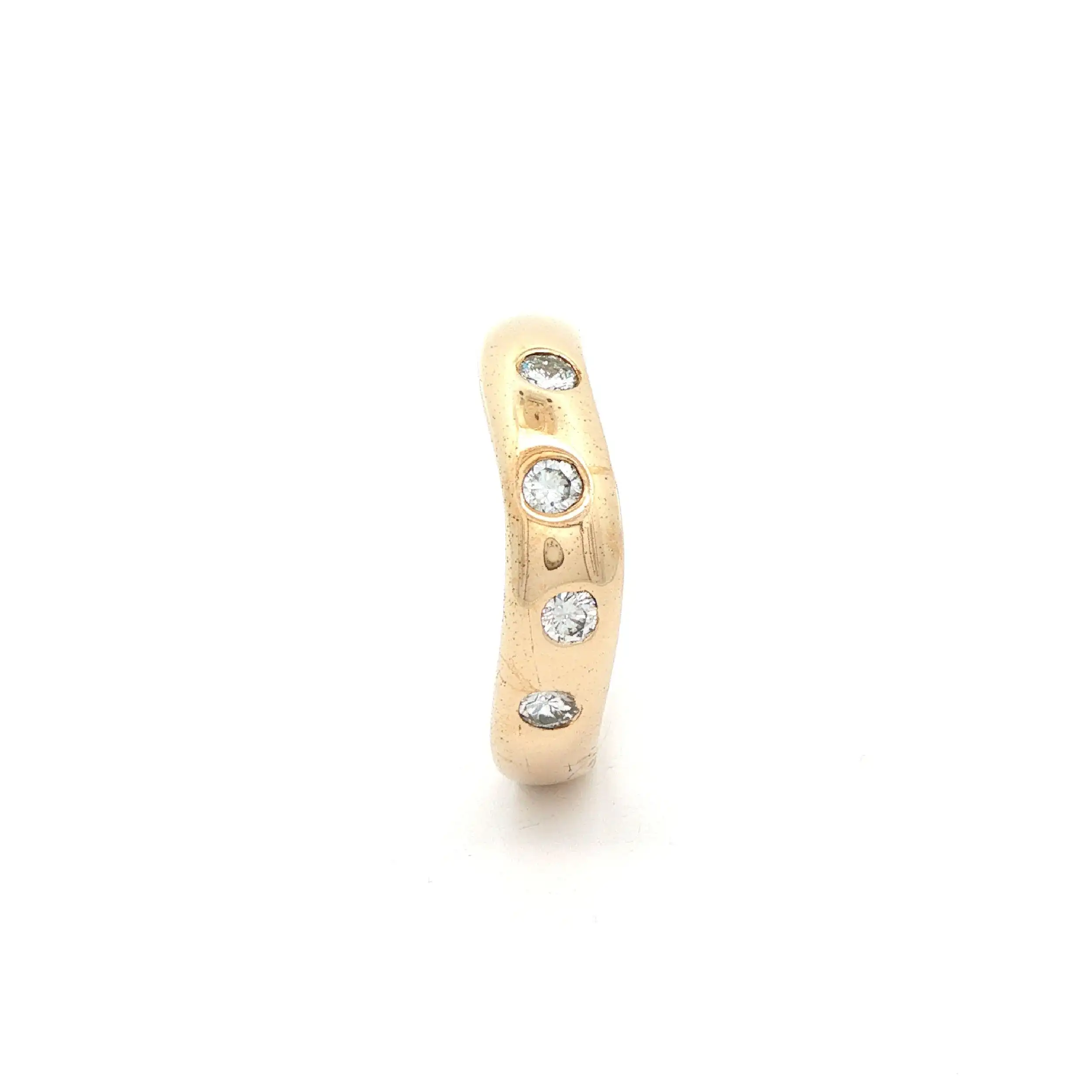 Ring Gelbgold mit Brillanten Ring Gelbgold mit Brillanten