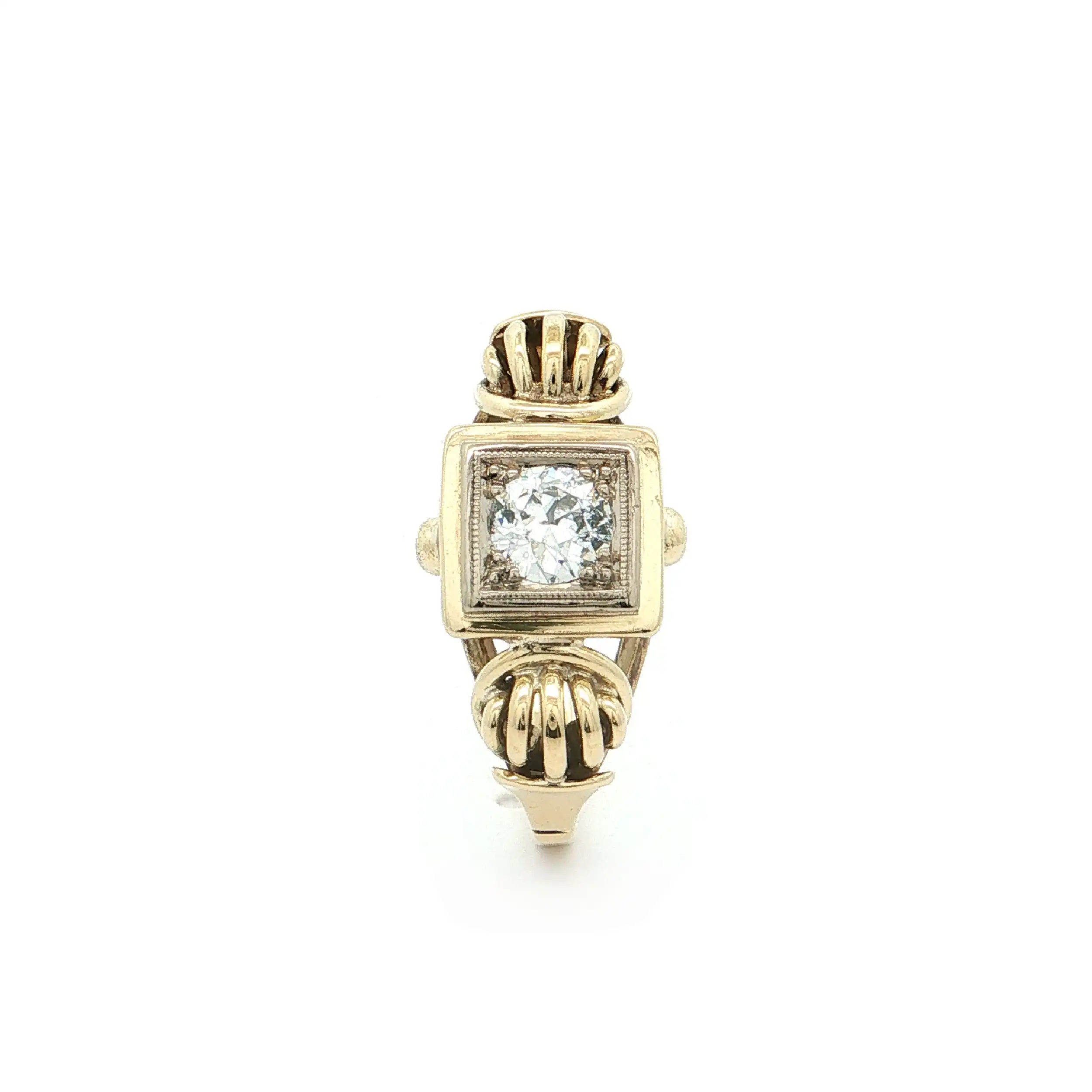 Ring Gelbgold mit Brillant Ring Gelbgold mit Brillant