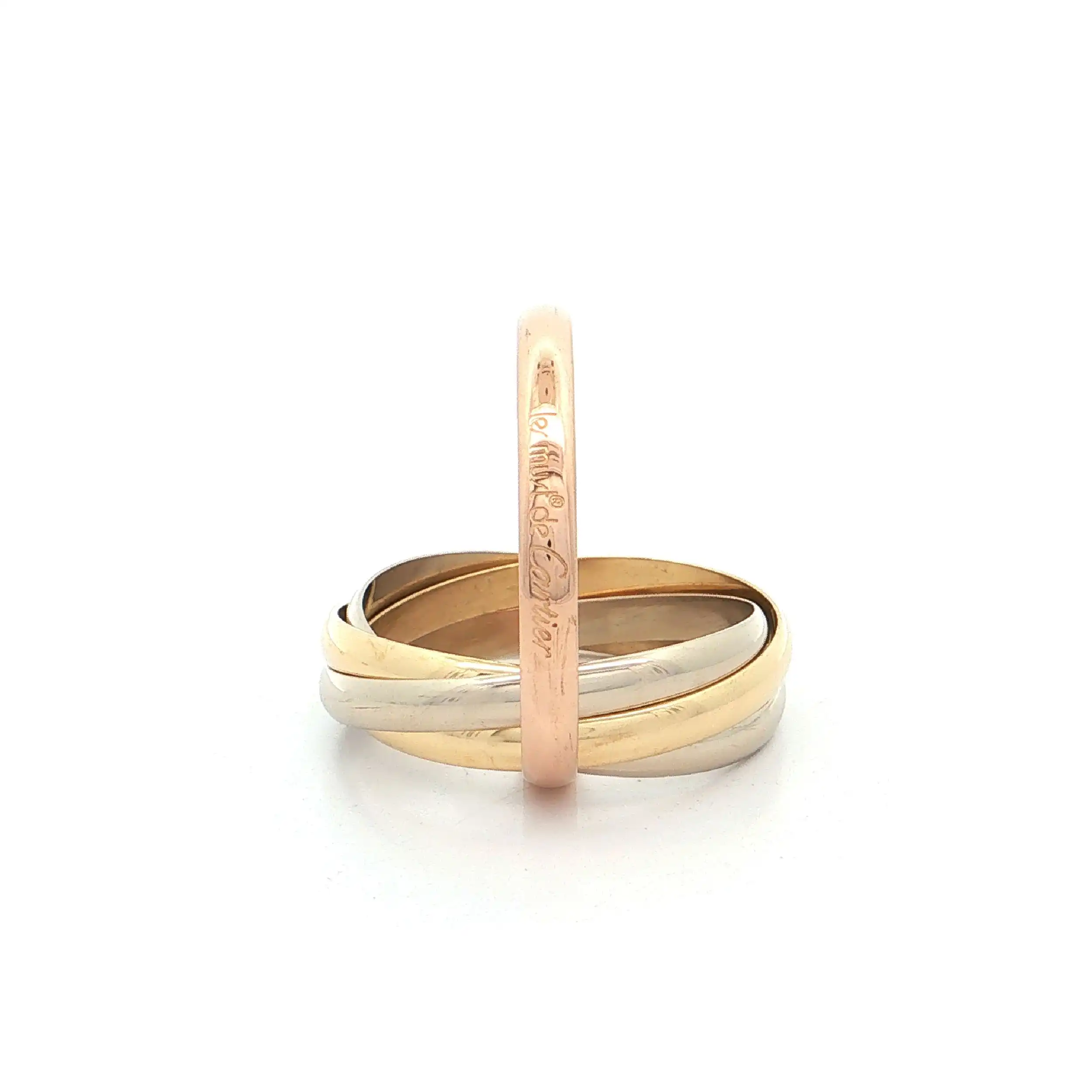 Trinityring Tricolor Cartier