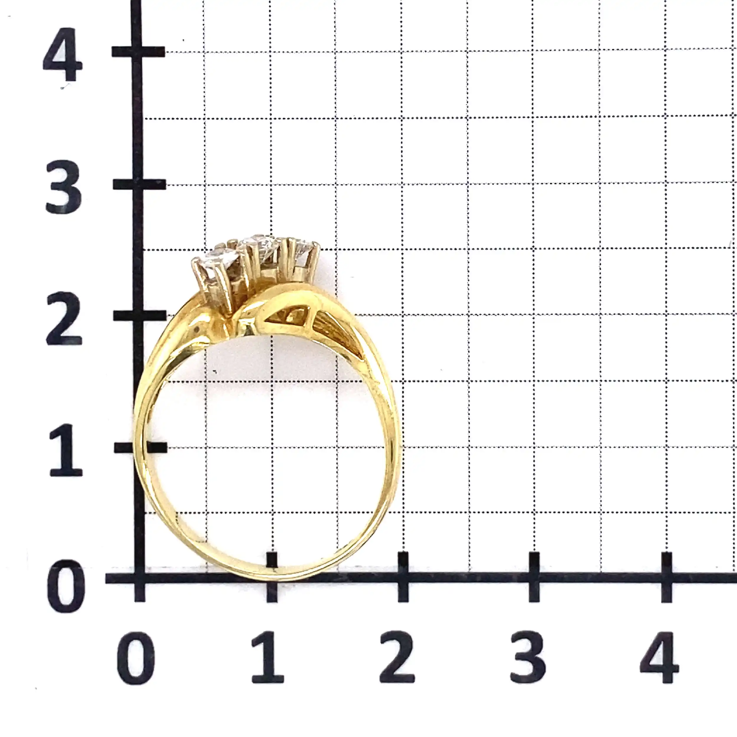 Ring Gelbgold mit Brillanten
