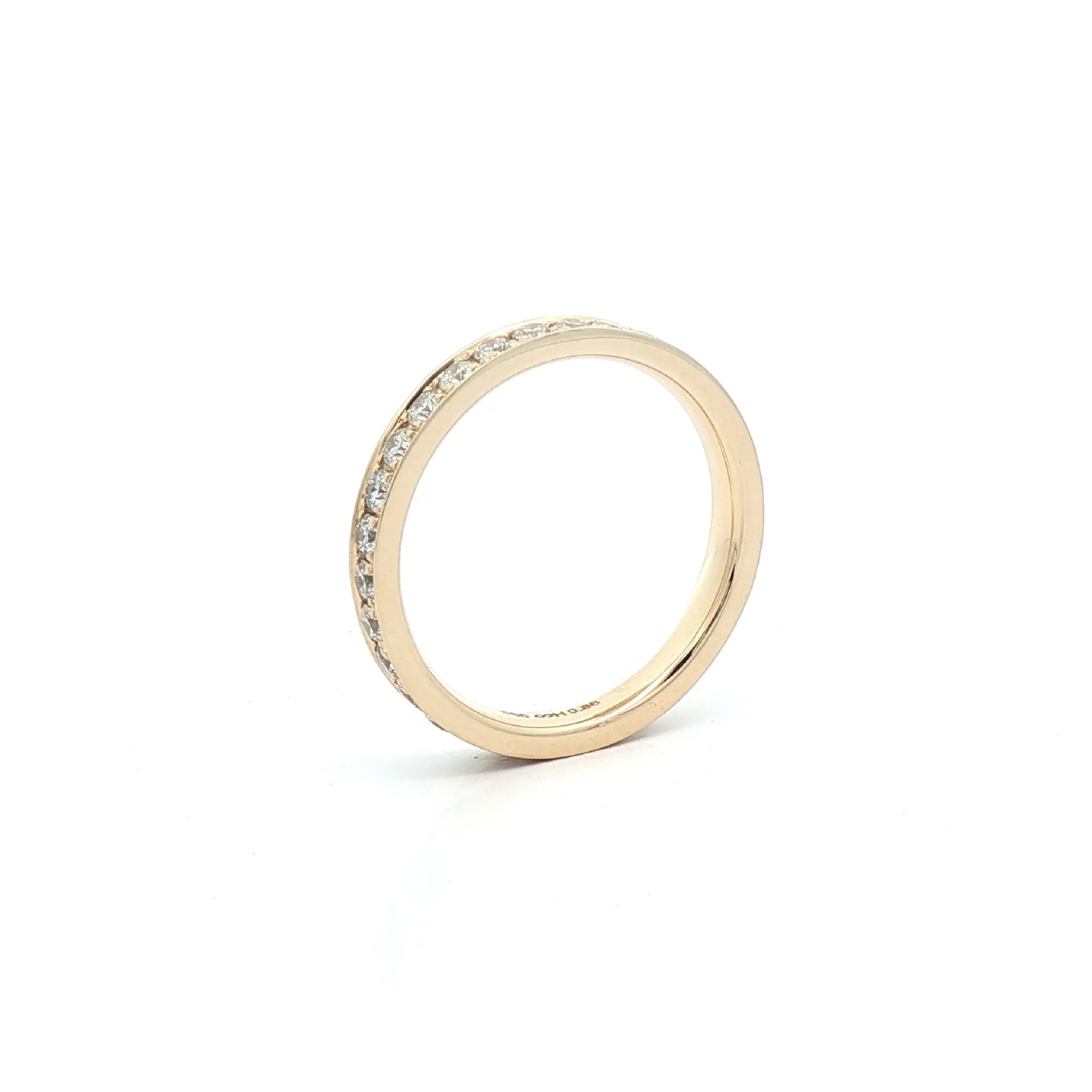 Memoryring Gelbgold mit Brillanten