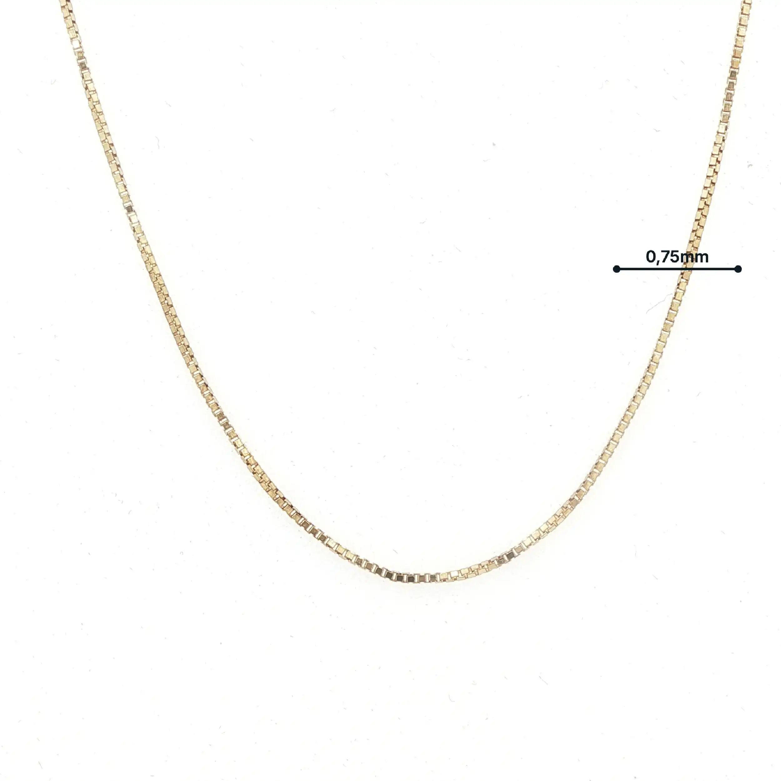 Venezianerkette Gelbgold