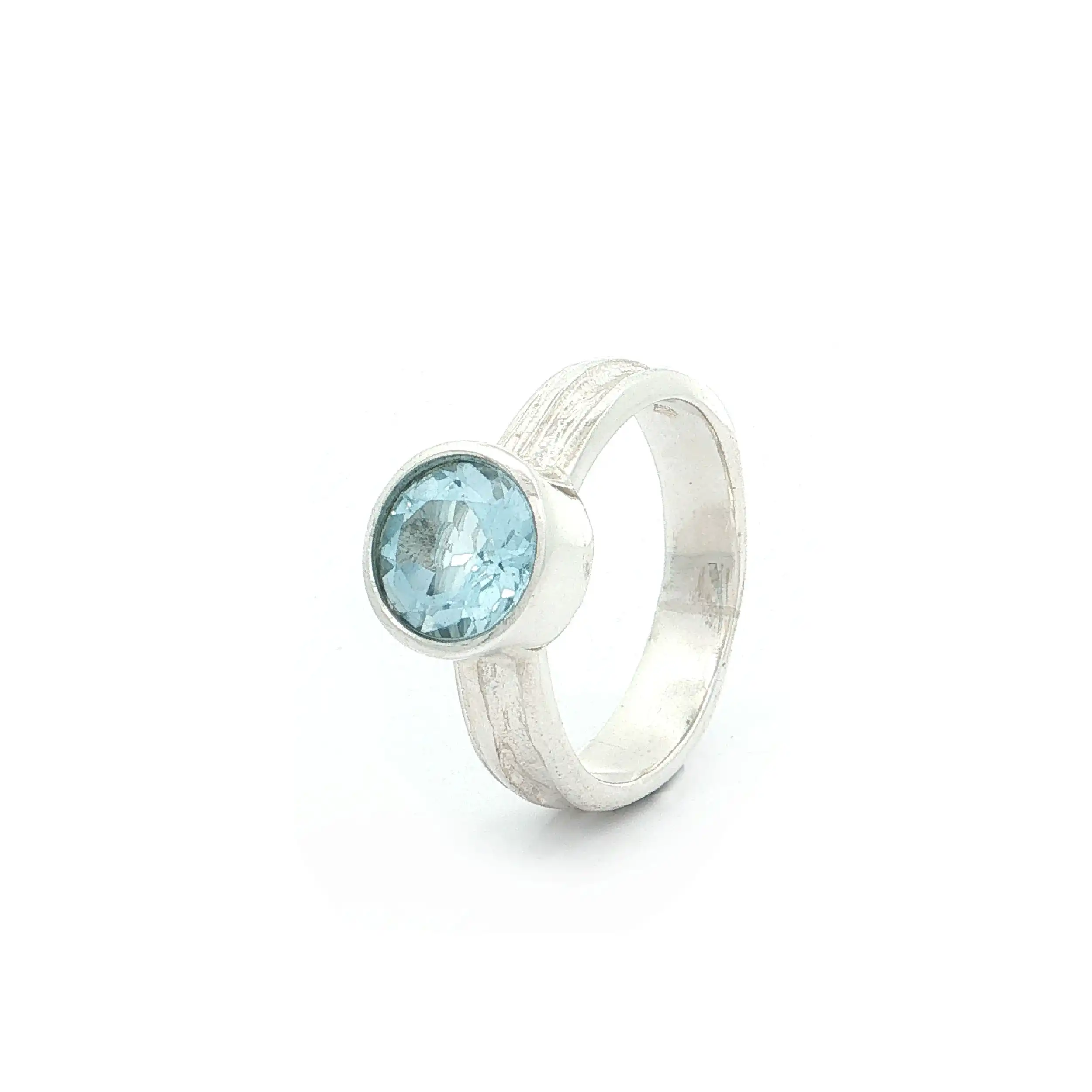 Ring Silber mit Blautopas Ring Silber mit Blautopas