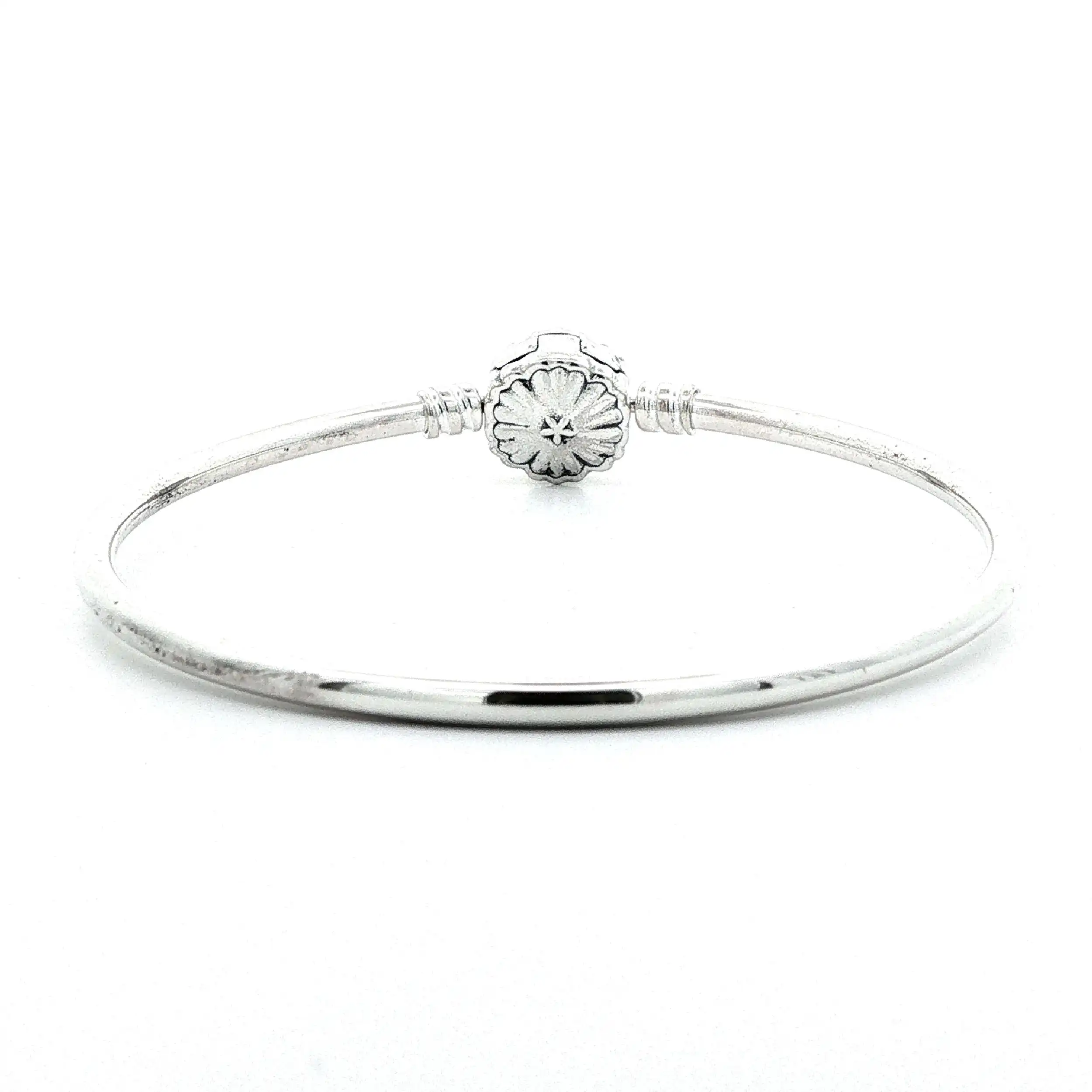 Armreif Silber Pandora mit Schneeflocke