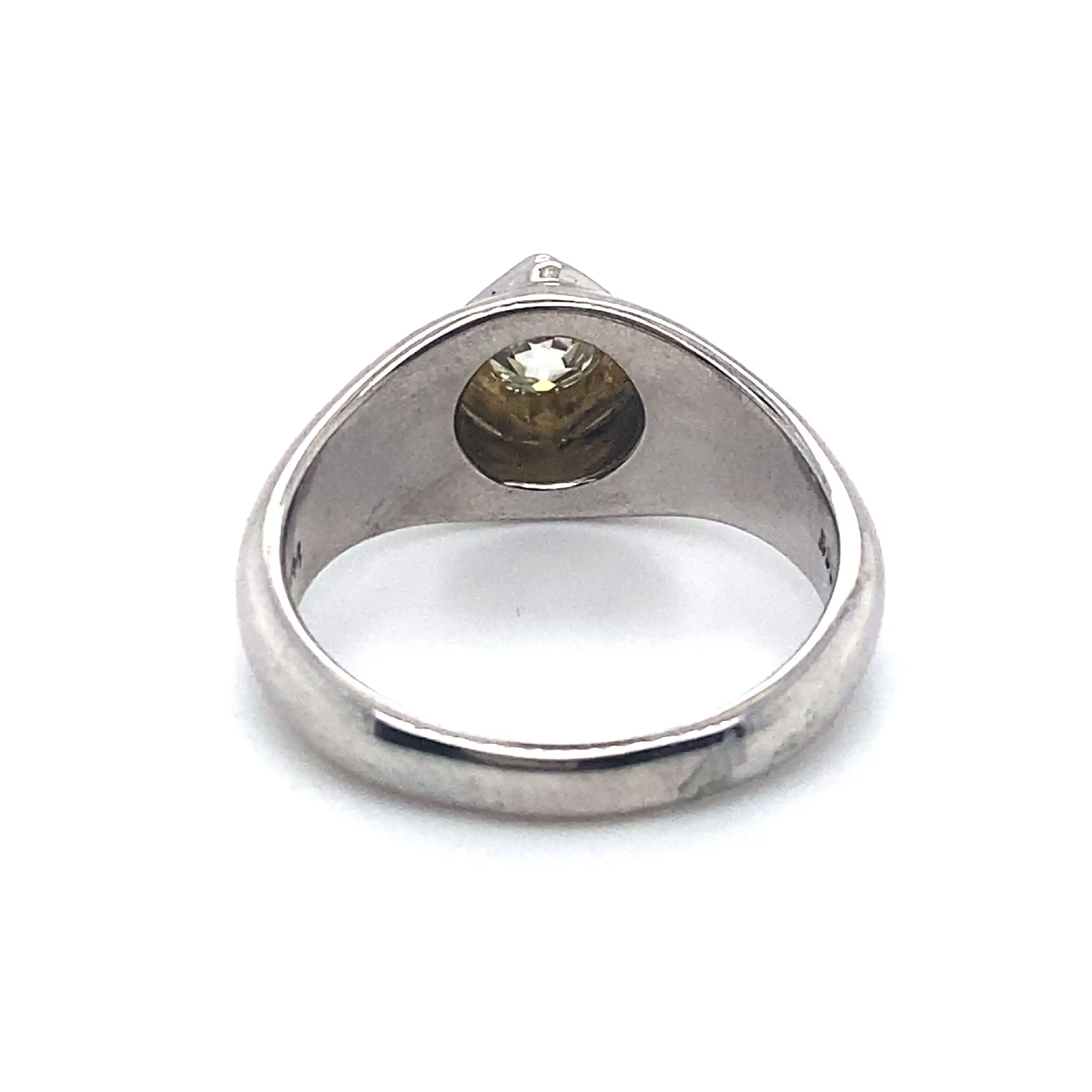 Ring Weißgold mit Altschliff Diamant ca. 1ct Ring Weißgold mit Altschliff Diamant ca. 1ct