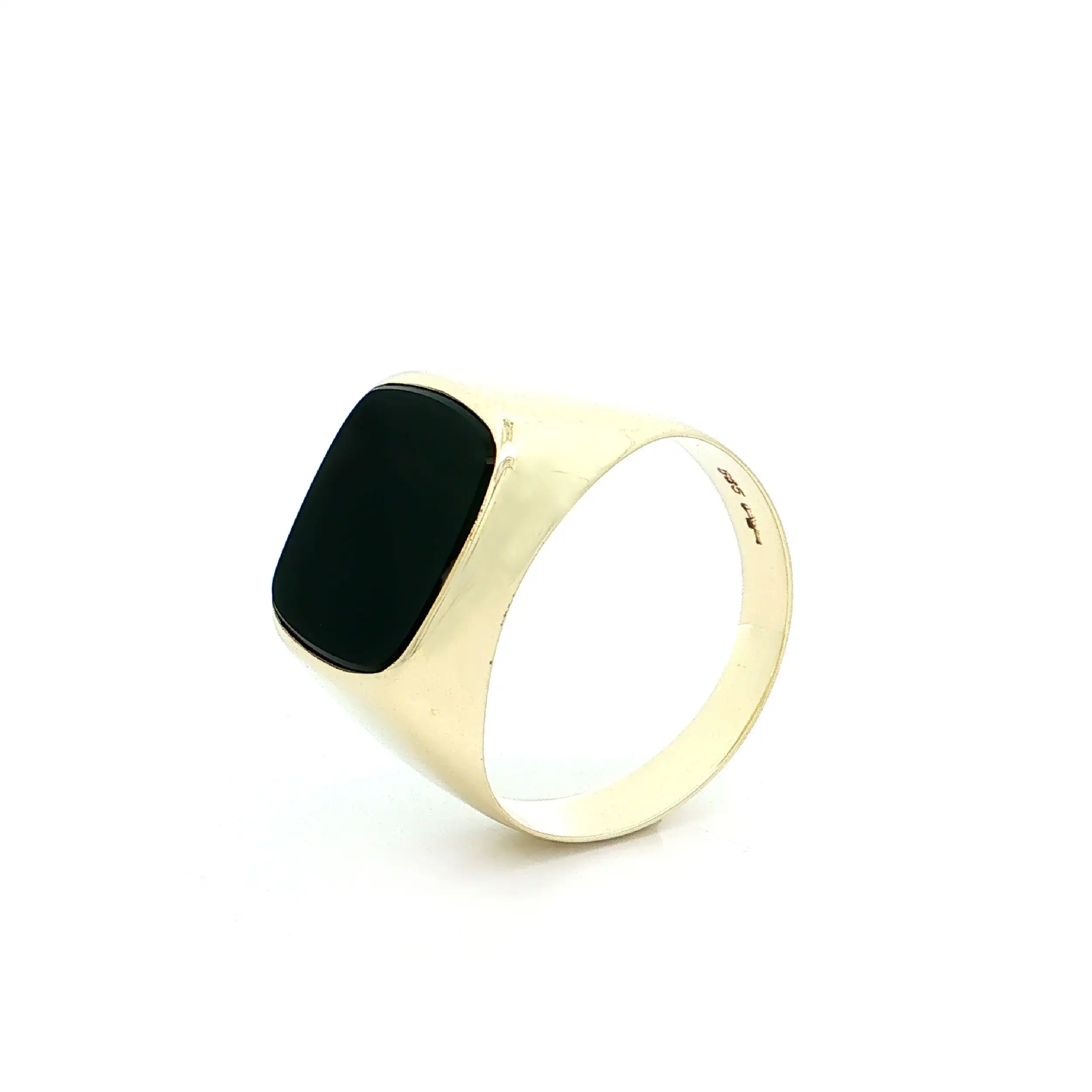 Ring Gelbgold mit Onyx Ring Gelbgold mit Onyx