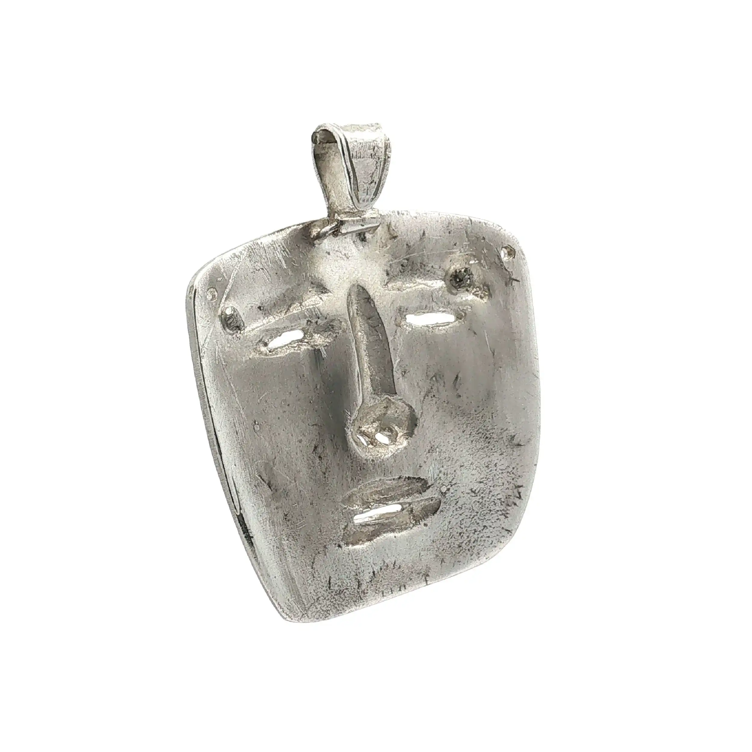Anhänger Silber Gesicht / Maske