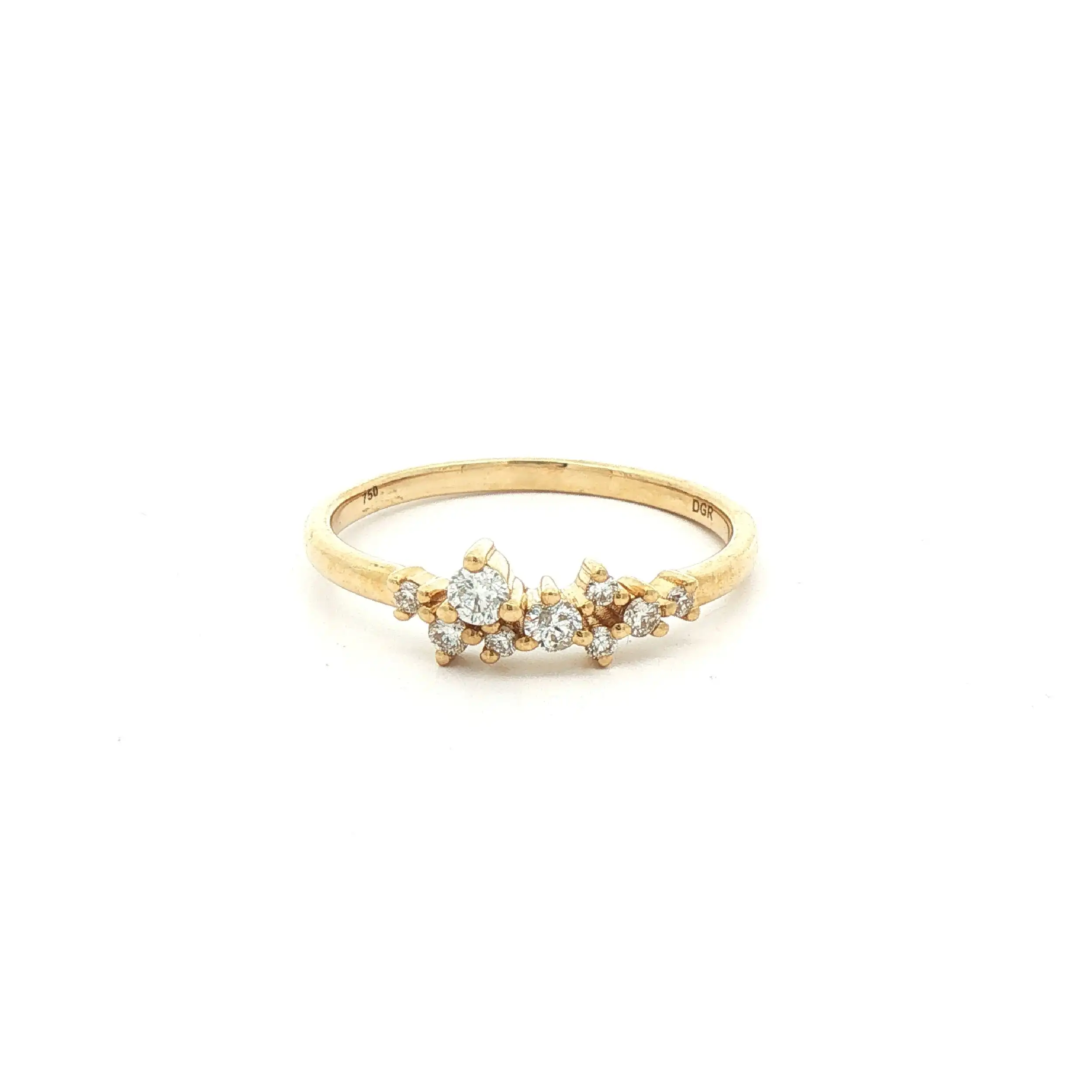 Ring Gelbgold mit Brillanten Ring Gelbgold mit Brillanten
