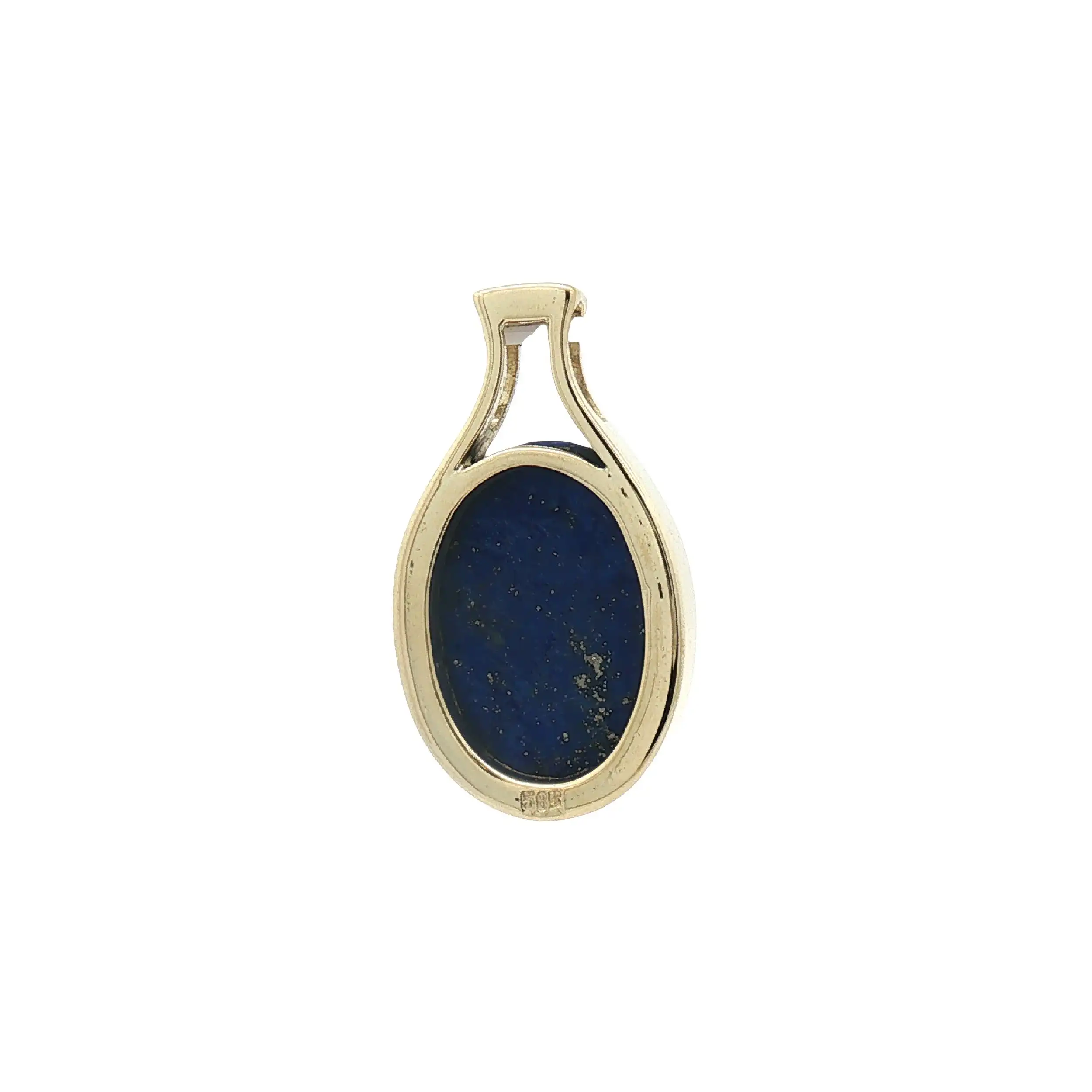 Anhänger Gelbgold mit Lapislazuli