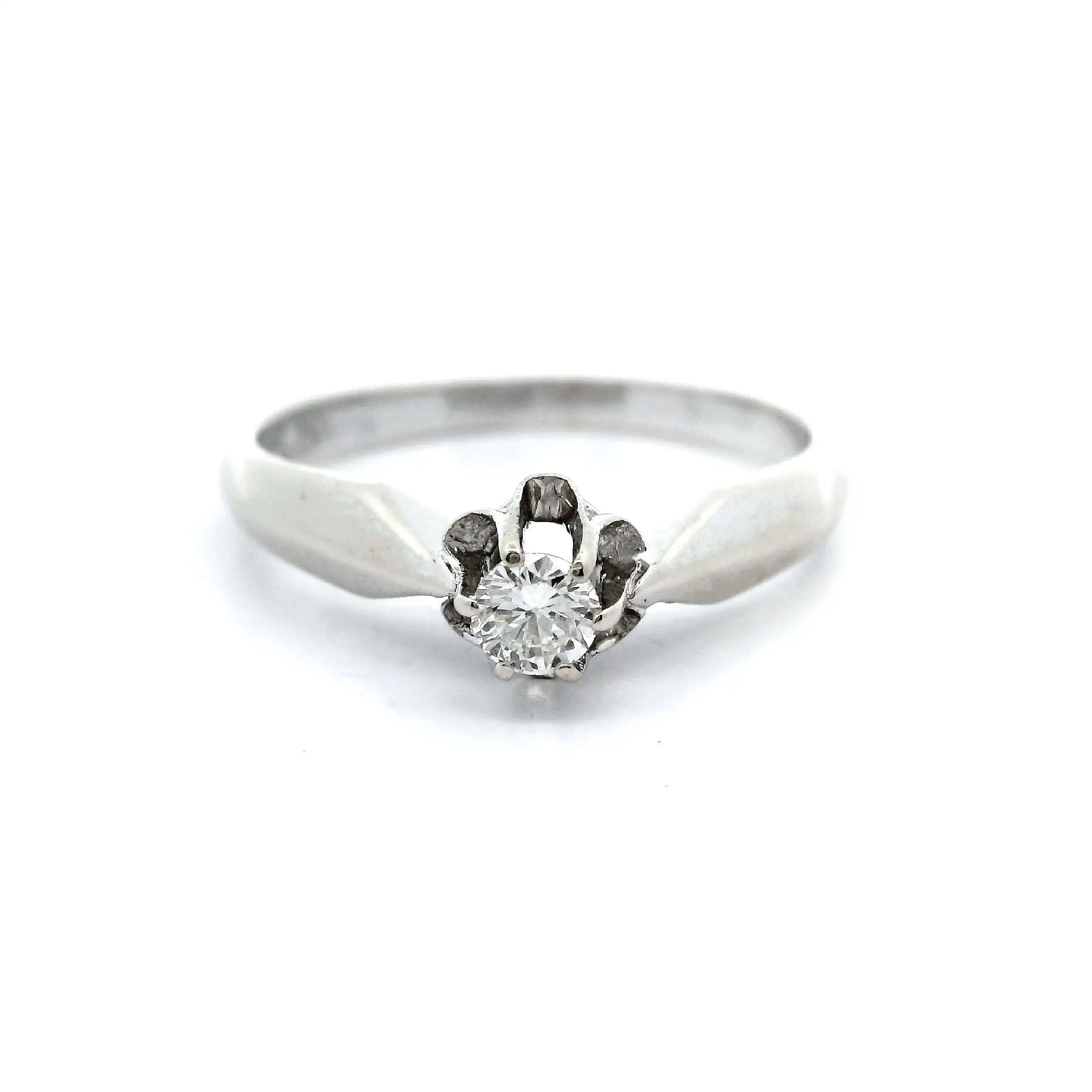 Ring Weißgold mit Brillant