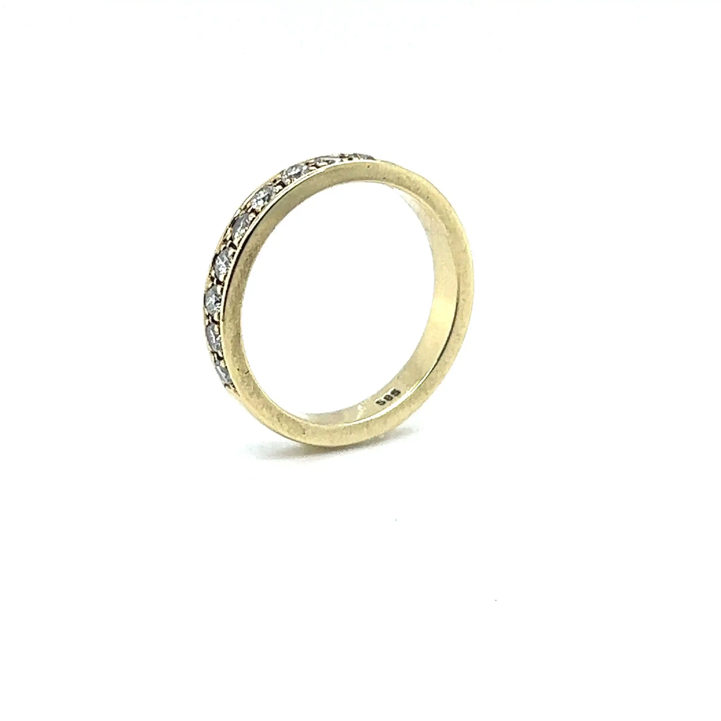 Ring mit 10 Brillanten