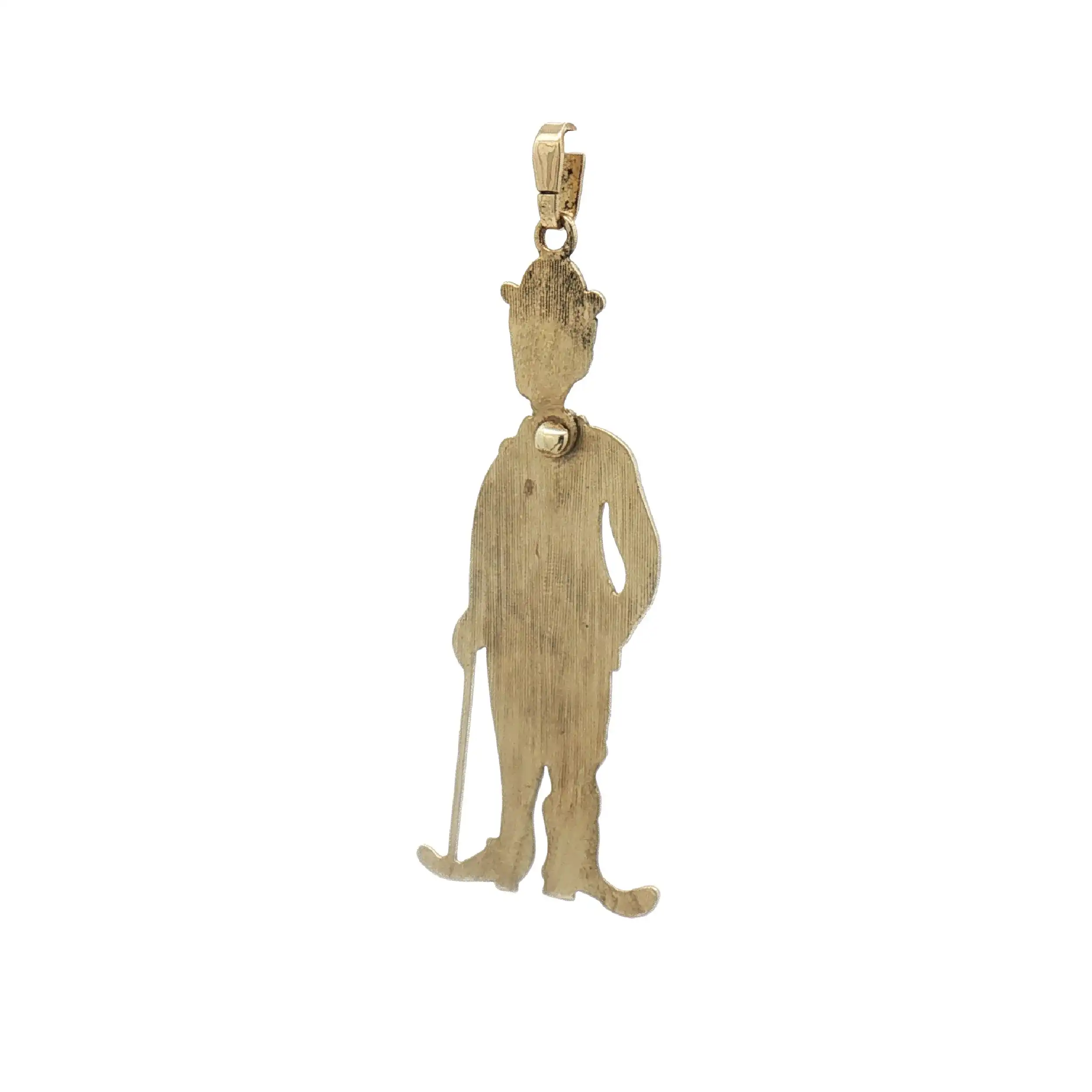 Anhänger Gelbgold Charlie Chaplin
