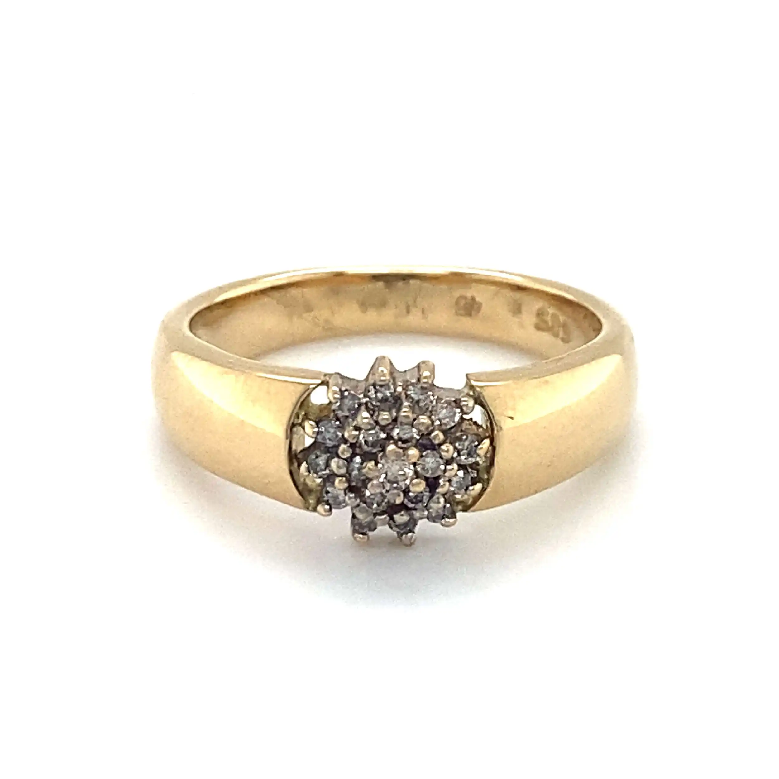 Ring Gelbgold mit Brillanten Ring Gelbgold mit Brillanten