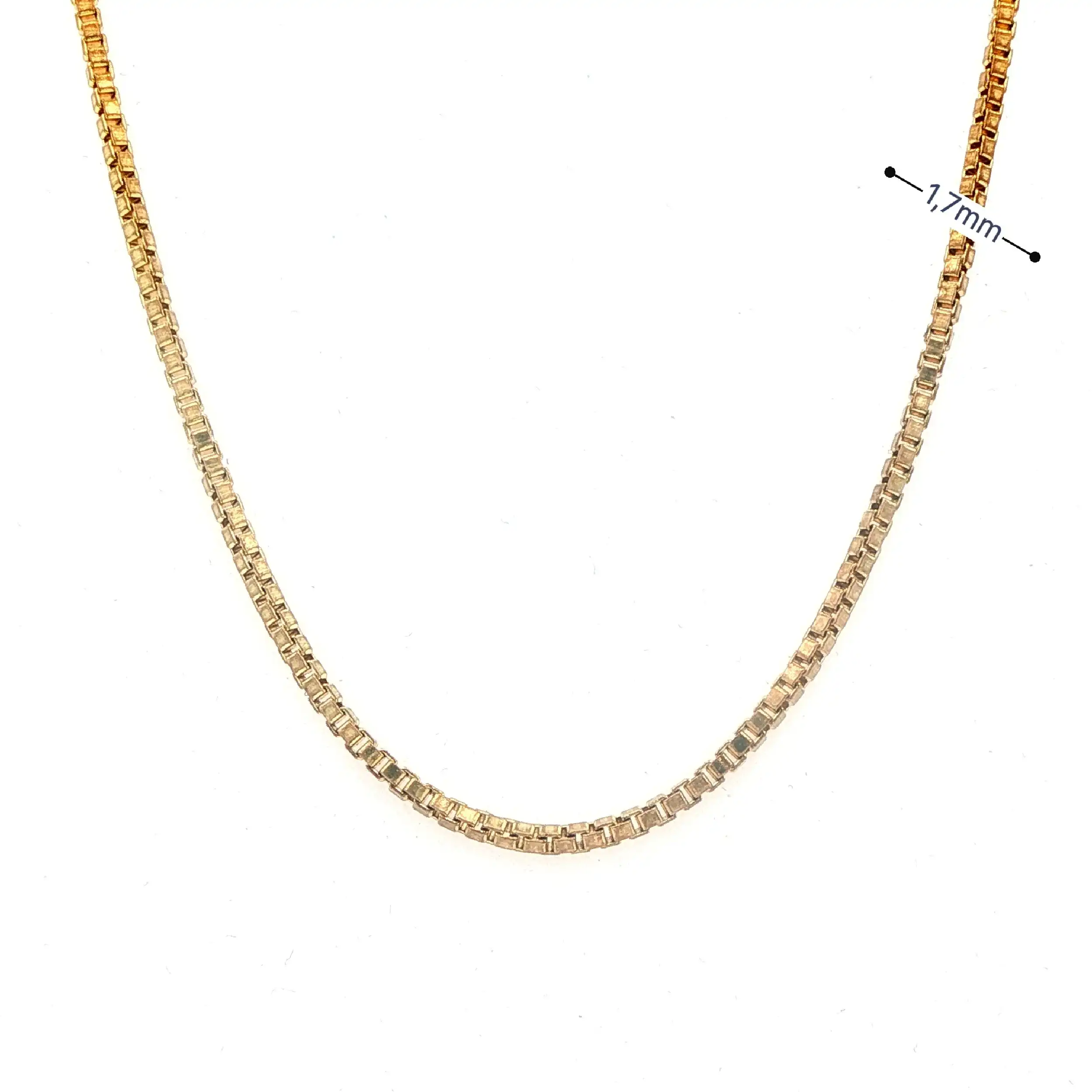 Venezianerkette Gelbgold