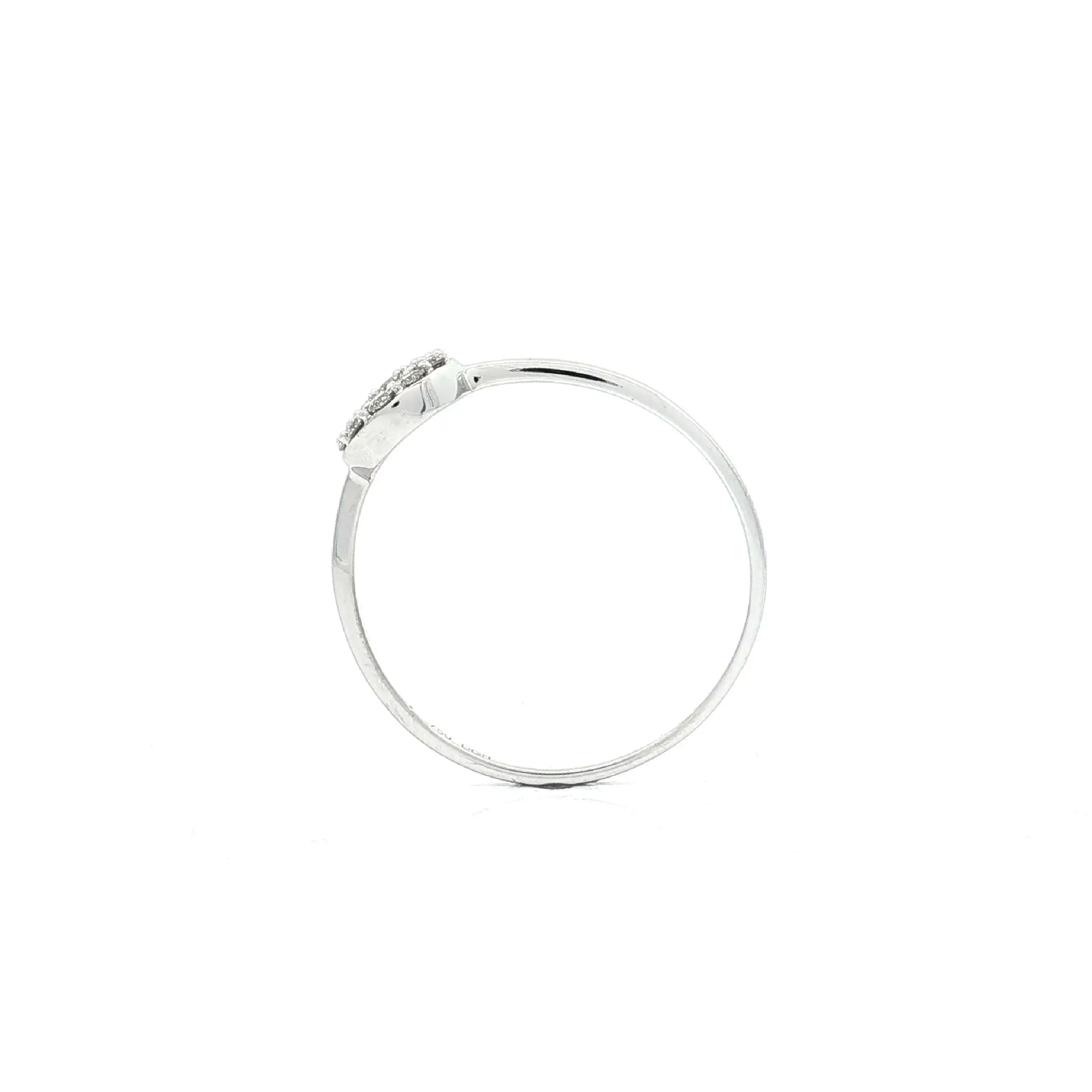 Ring Weißgold mit Brillanten Ring Weißgold mit Brillanten