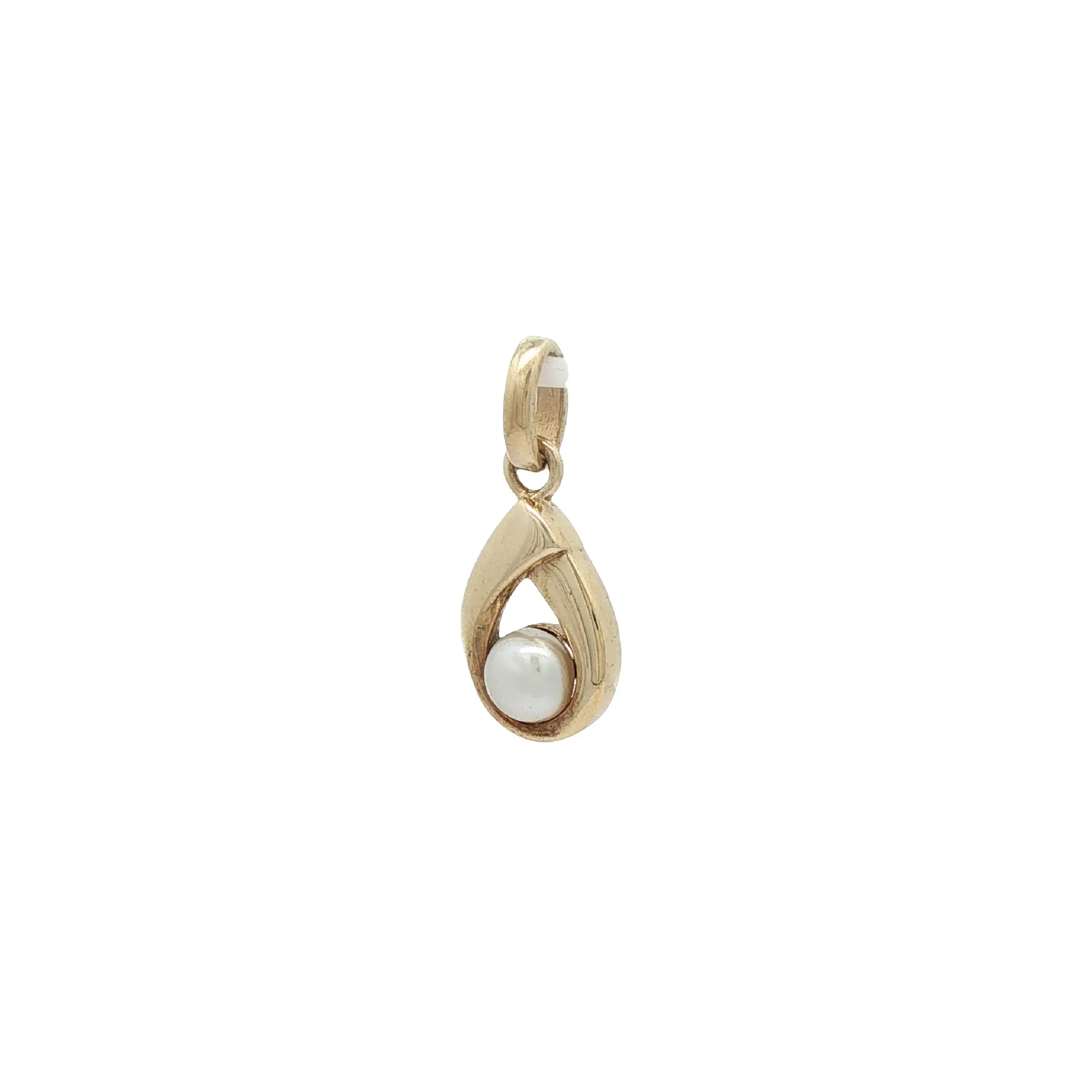 Anhänger Gelbgold mit Perle