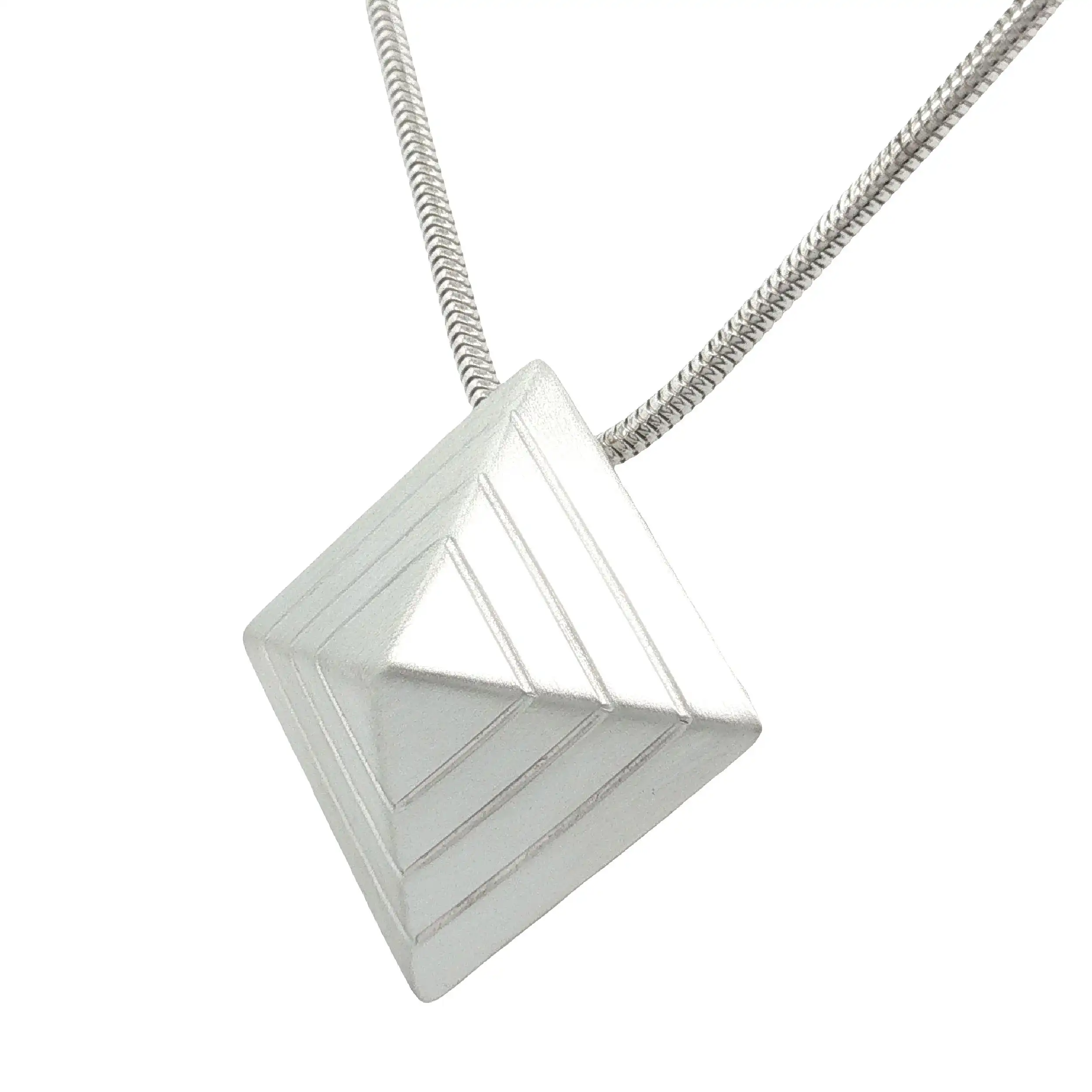 Schlangenkette mit Anhänger Silber Schlangenkette mit Anhänger Silber
