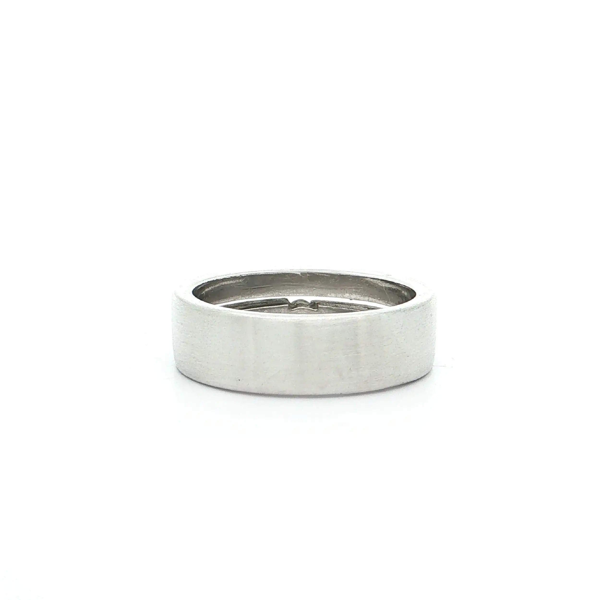 Ring Silber mattiert mit Zirkonia Ring Silber mattiert mit Zirkonia