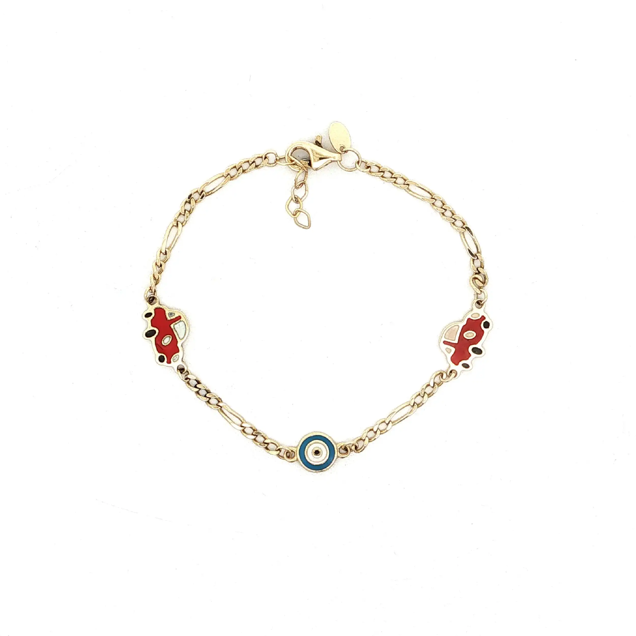 Armband Gelbgold mit Emaille Armband Gelbgold mit Emaille