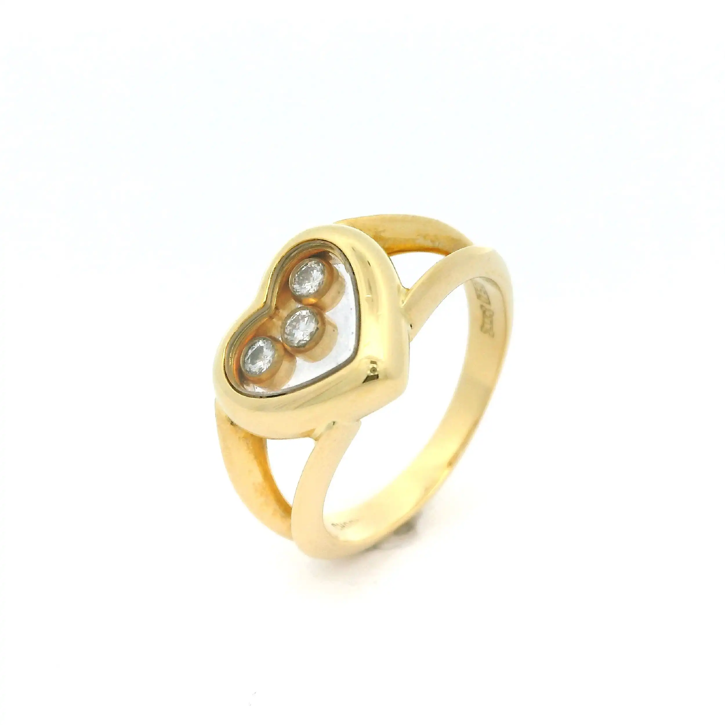 Ring Gelbgold Chopard Happy Diamonds Ring Gelbgold Chopard Happy Diamonds