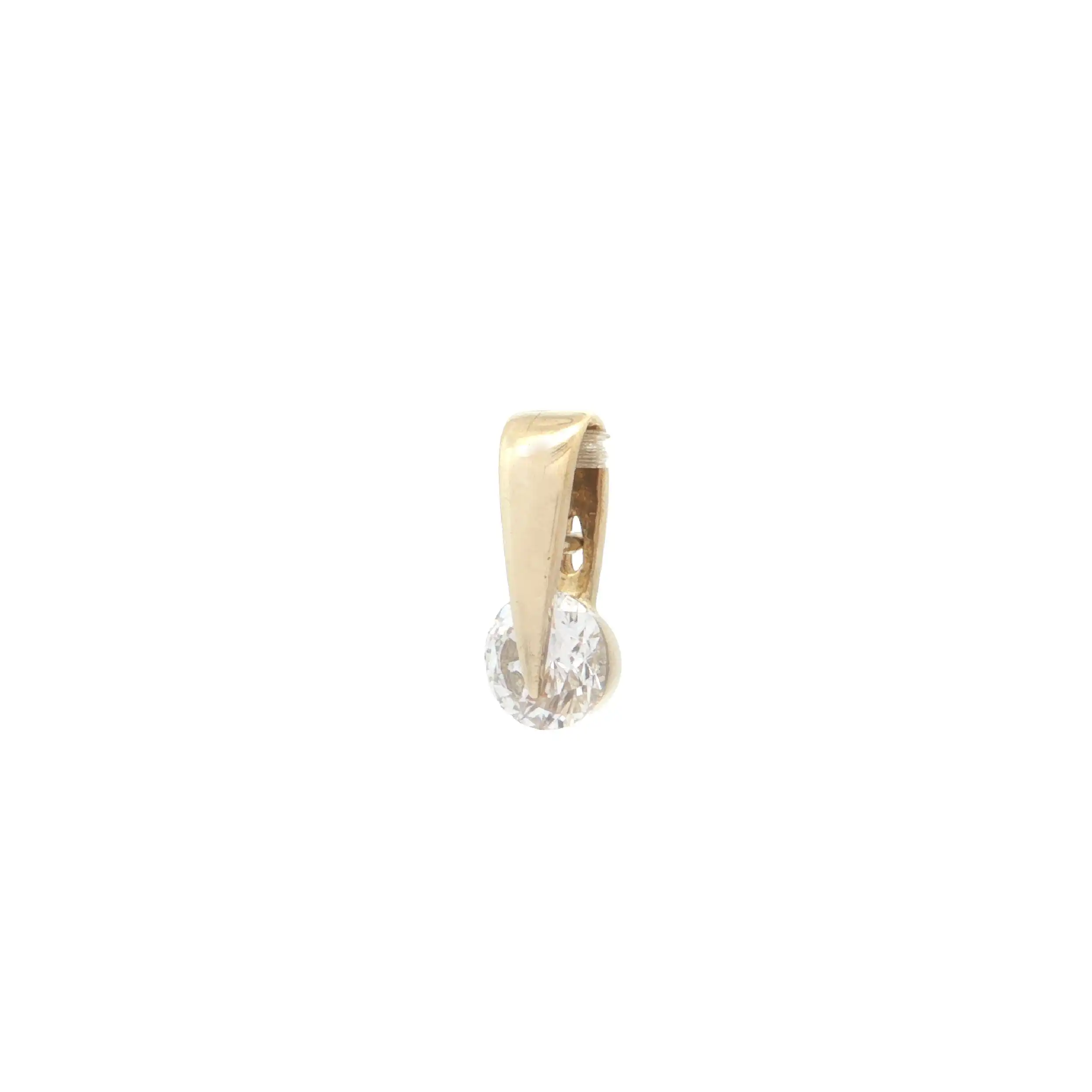 Anhänger Gelbgold mit Zirkonia