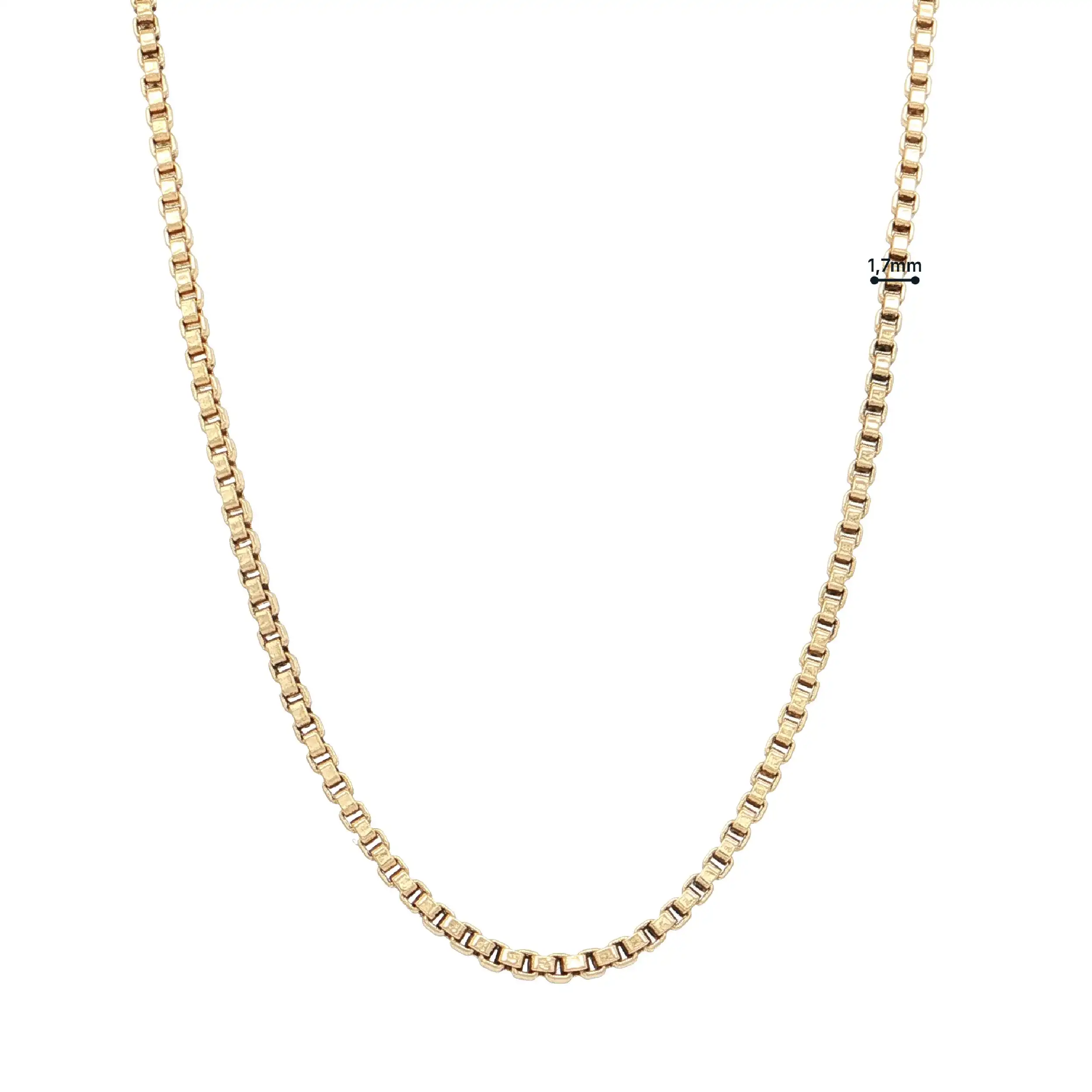 Venezianerkette Gelbgold