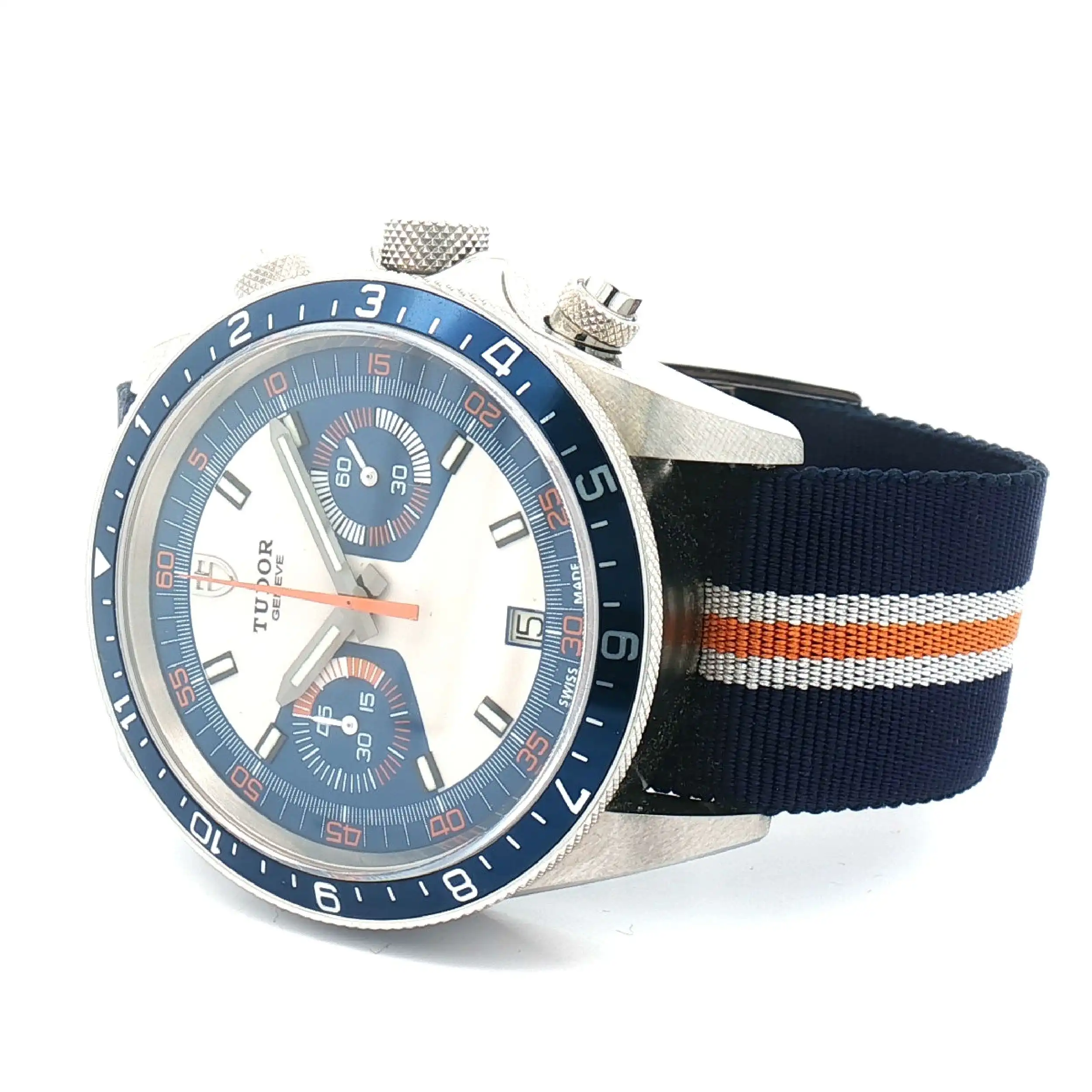 Herrenuhr Tudor Heritage Chrono Blue im Fullset