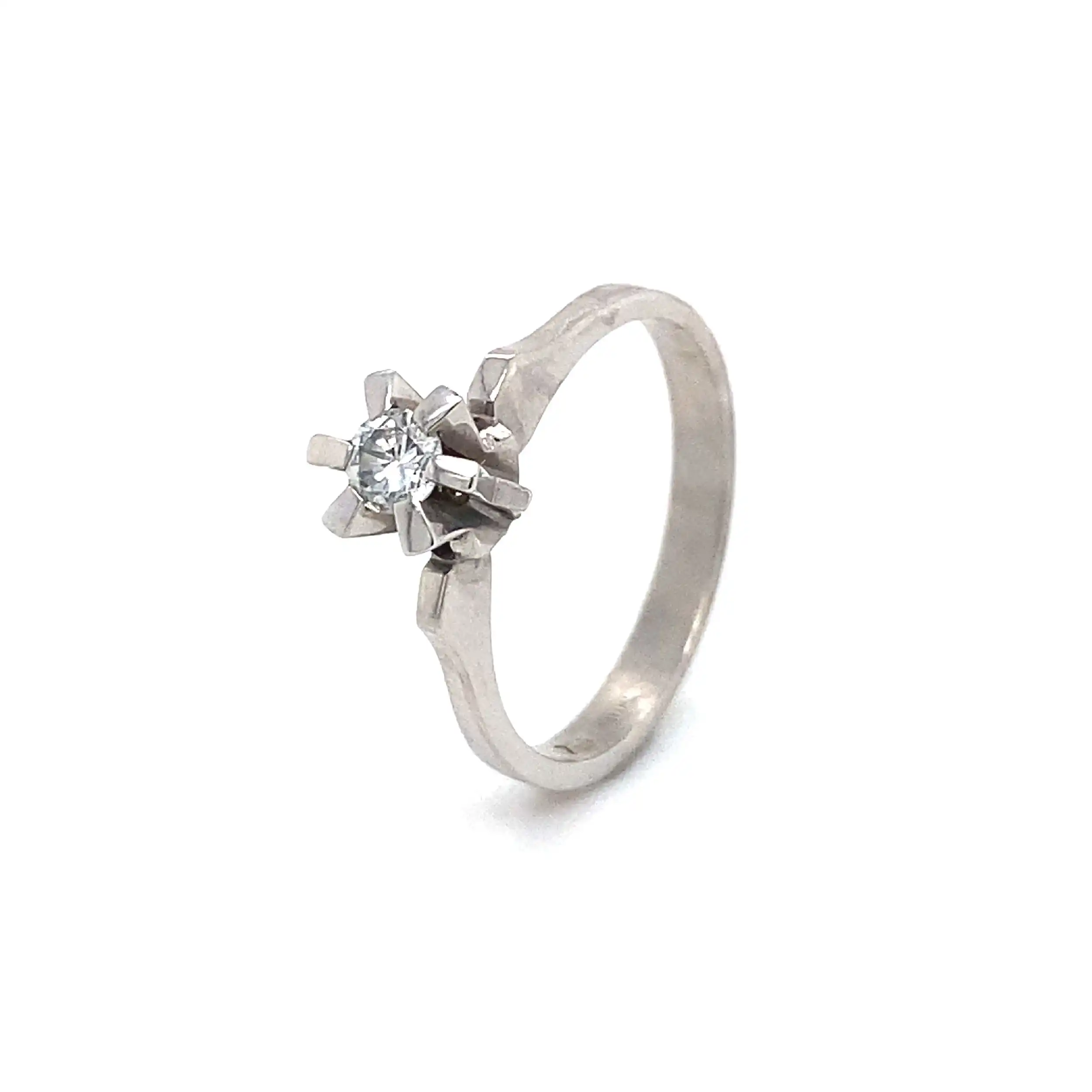 Ring Weißgold mit Brillant