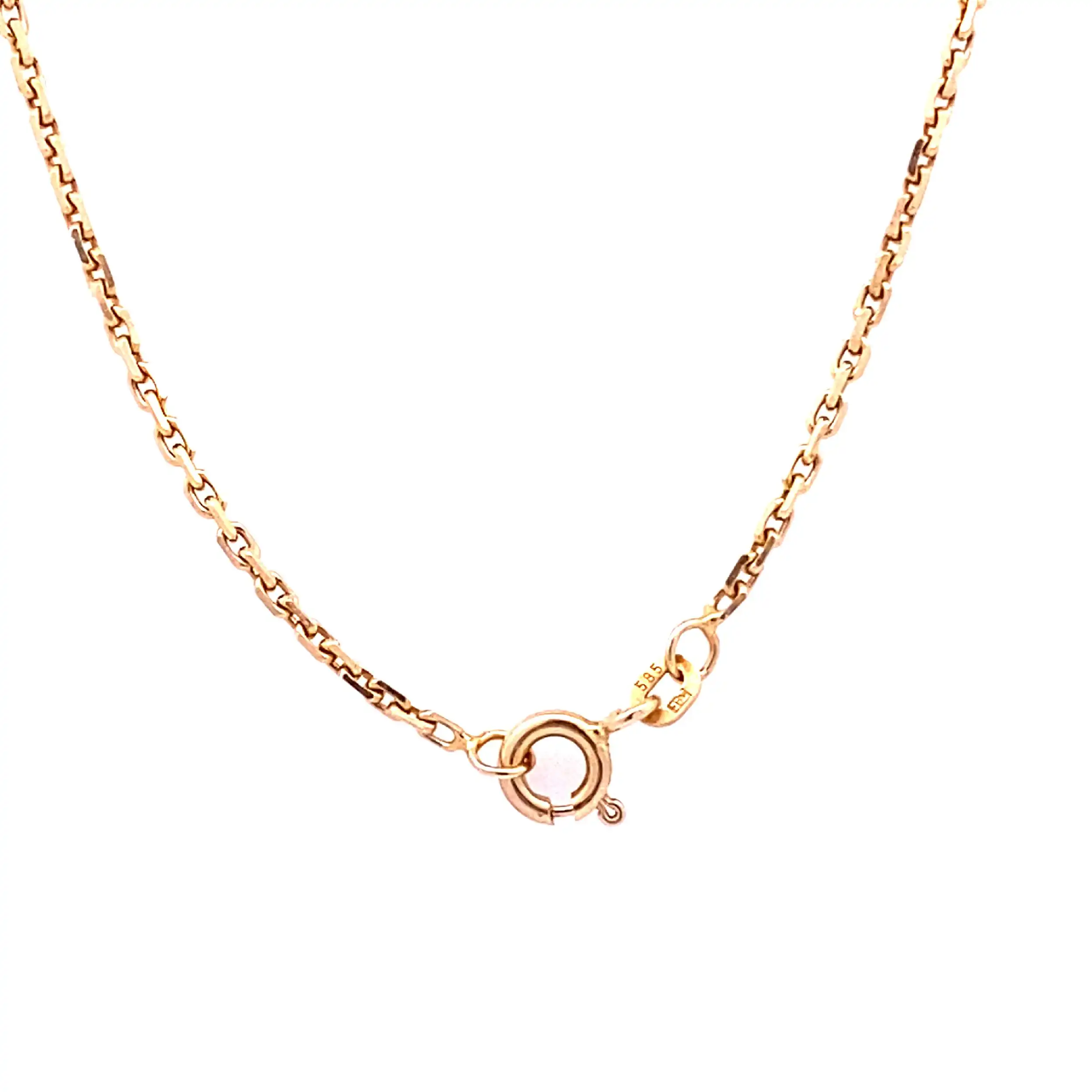 Ankerkette Gelbgold