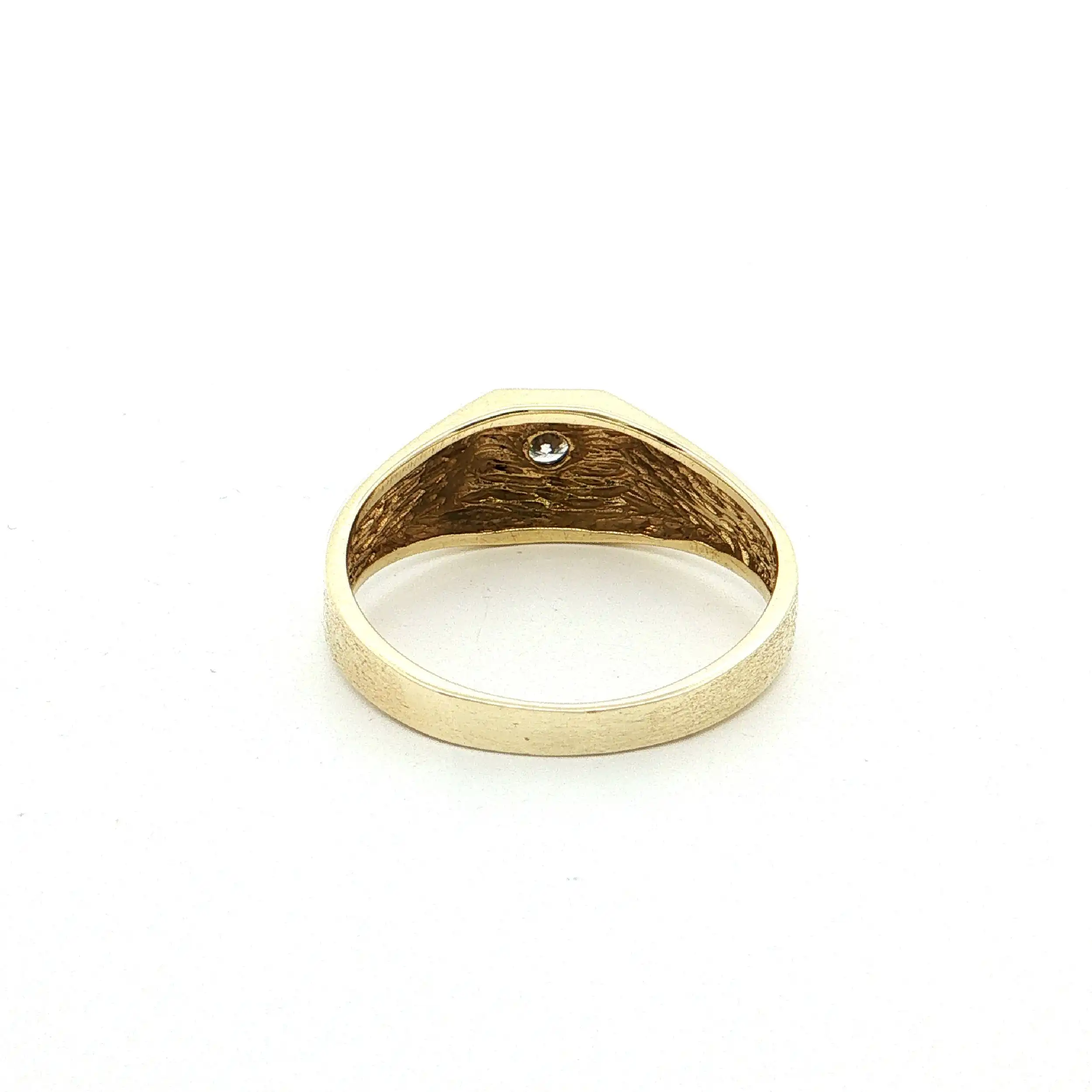 Ring Bicolor mit Brillant