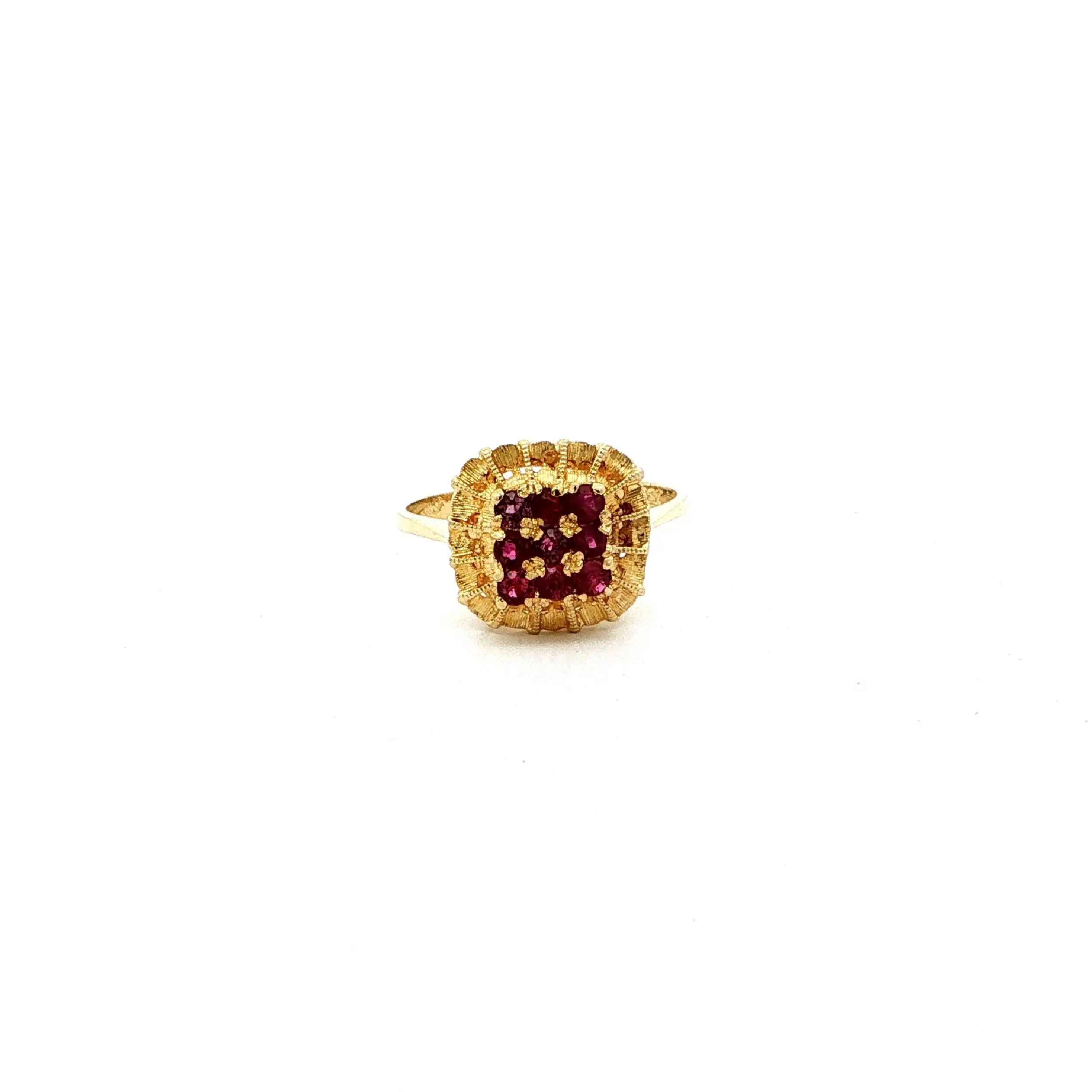 Ring Gelbgold mit Rubinen Ring Gelbgold mit Rubinen