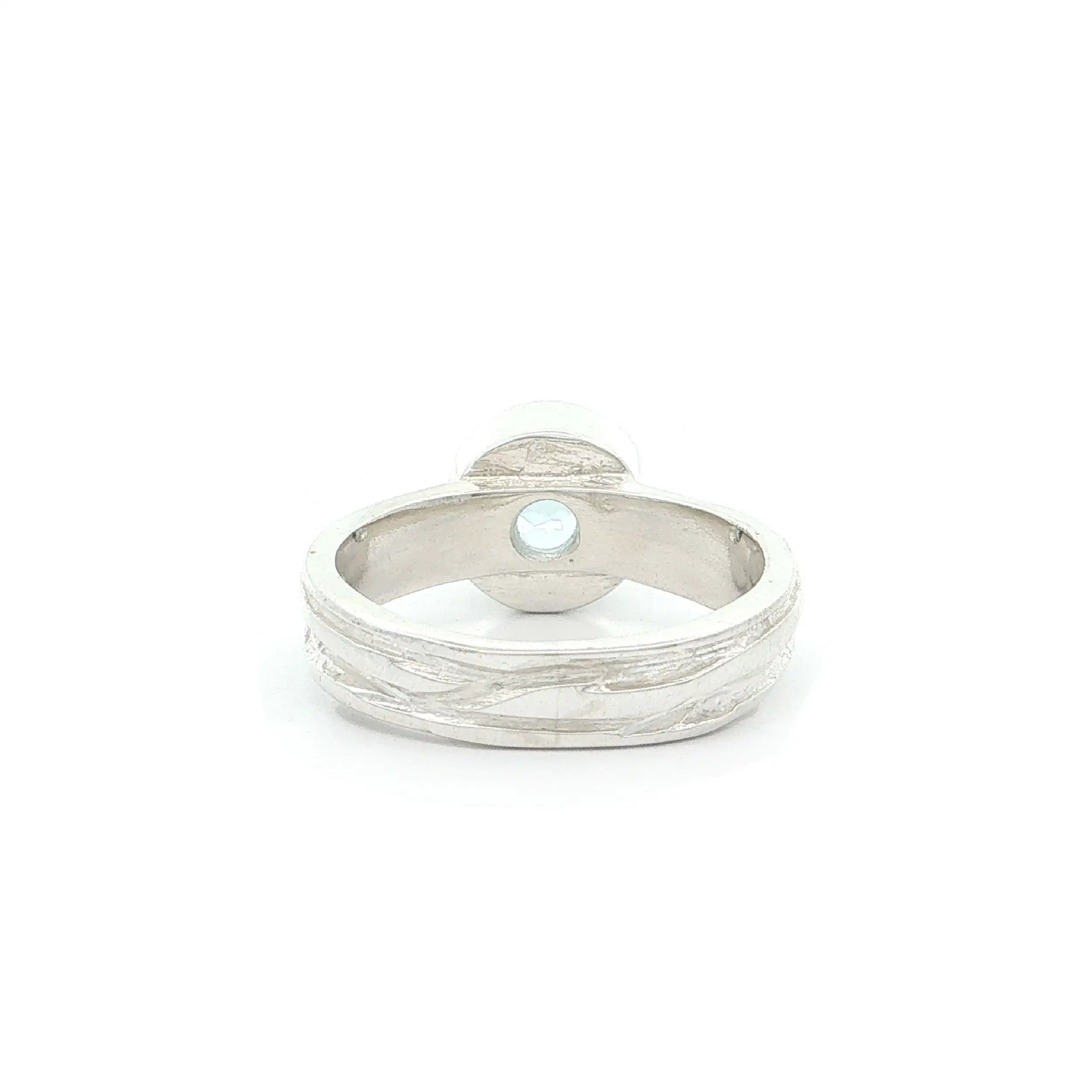 Ring Silber mit Blautopas