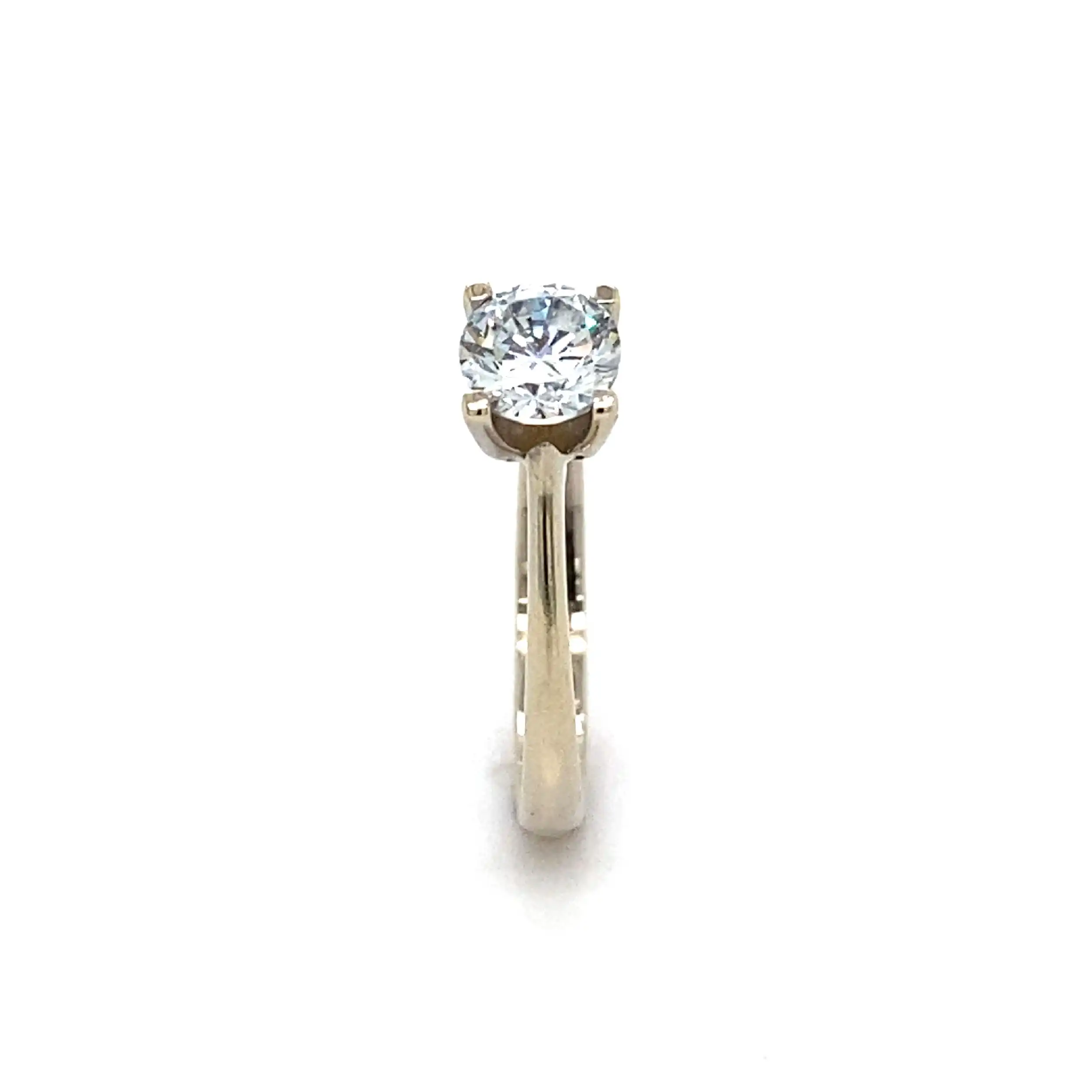 Ring Weißgold mit Zirkonia Ring Weißgold mit Zirkonia