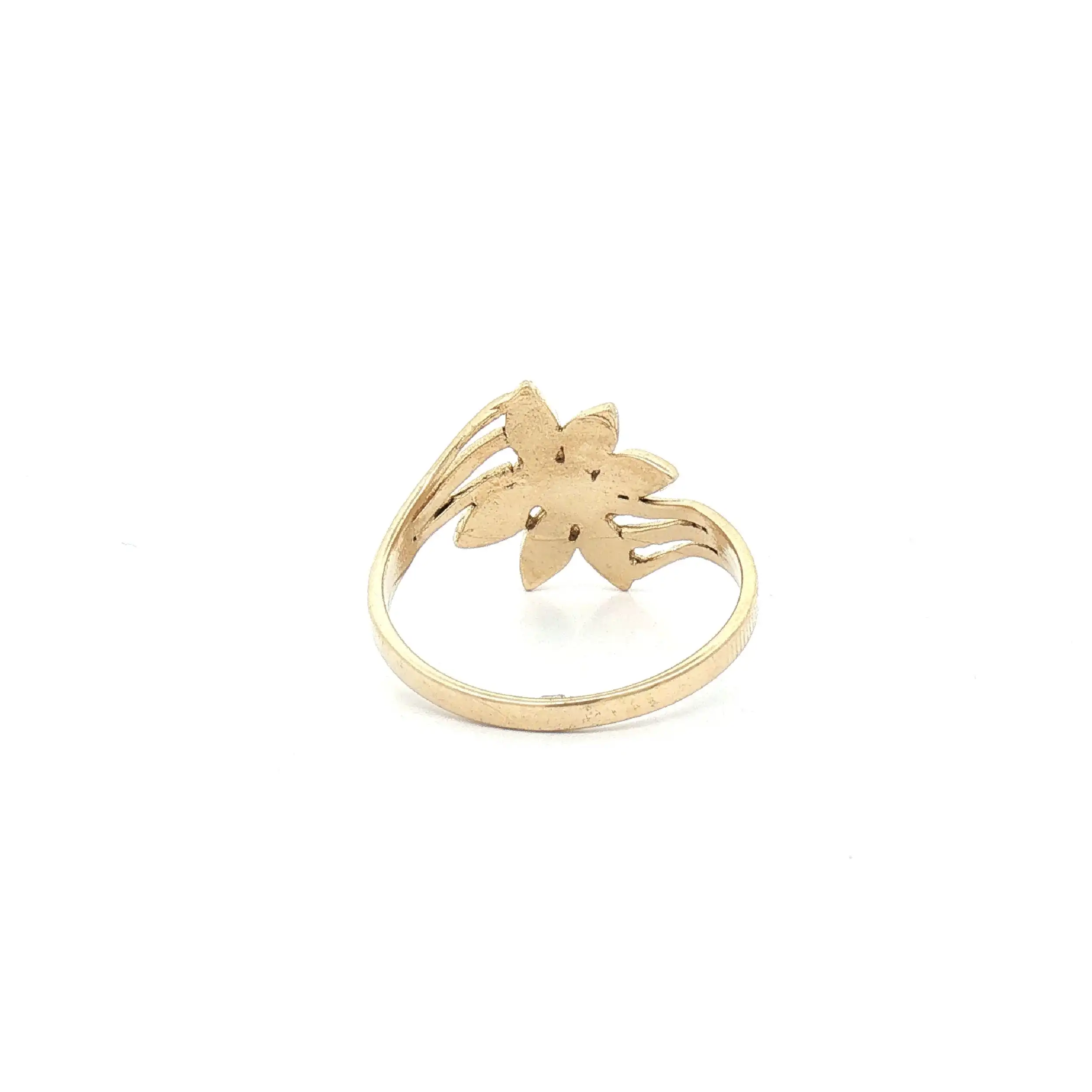 Ring Bicolor mit Blumenmuster