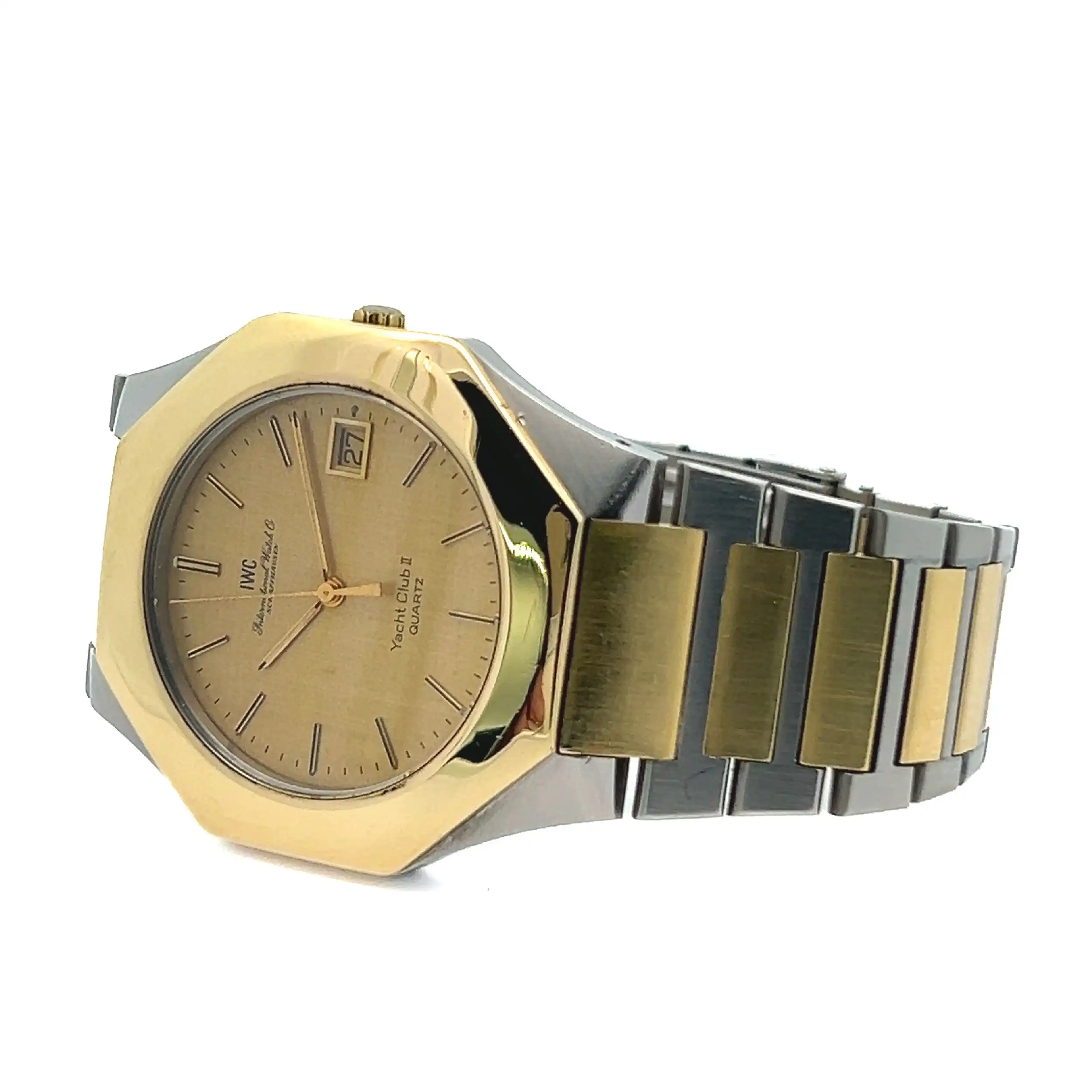 Herrenuhr IWC Yacht Club 2 Stahl Gold Quartz Herrenuhr IWC Yacht Club 2 Stahl Gold Quartz