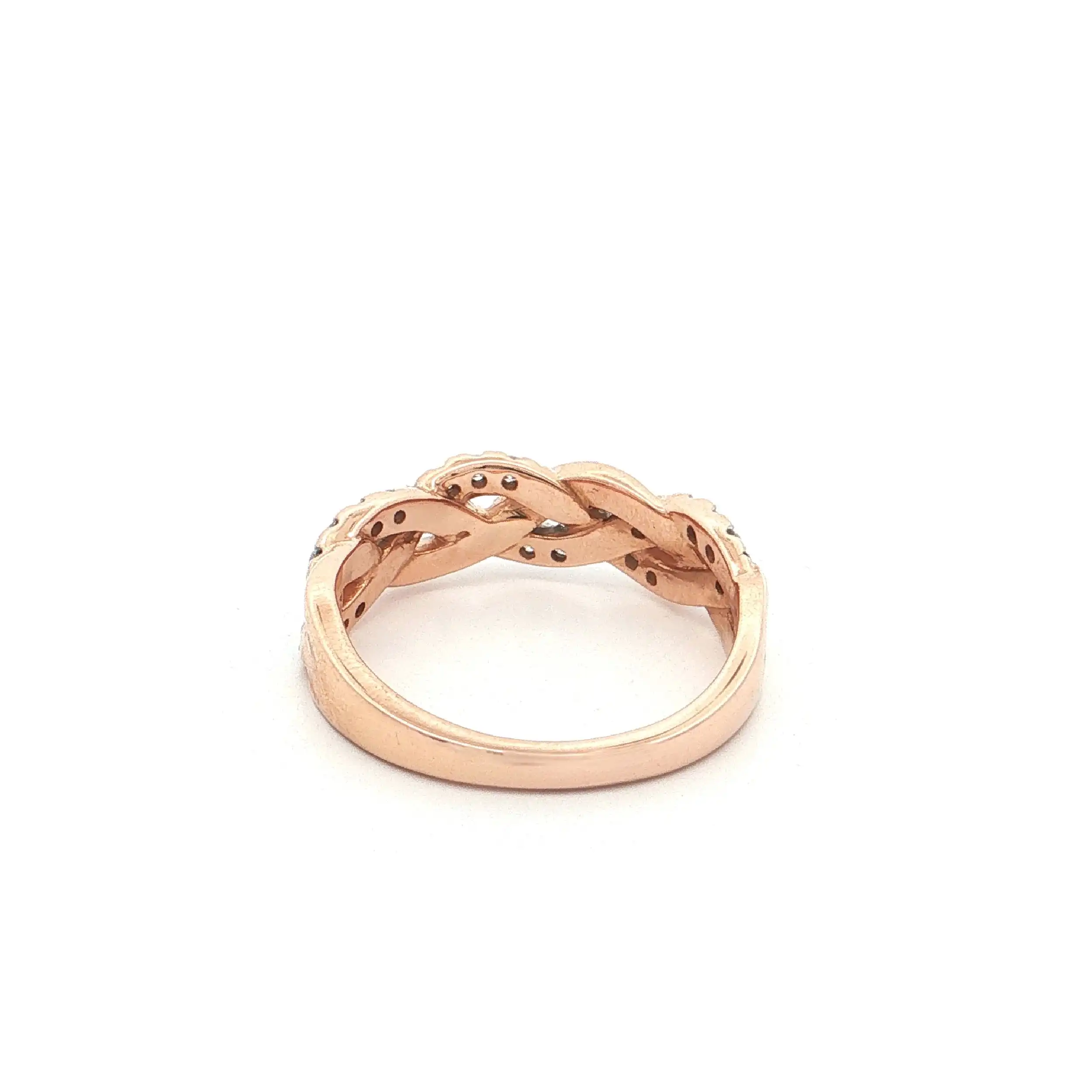 Ring Roségold mit Brillanten Ring Roségold mit Brillanten