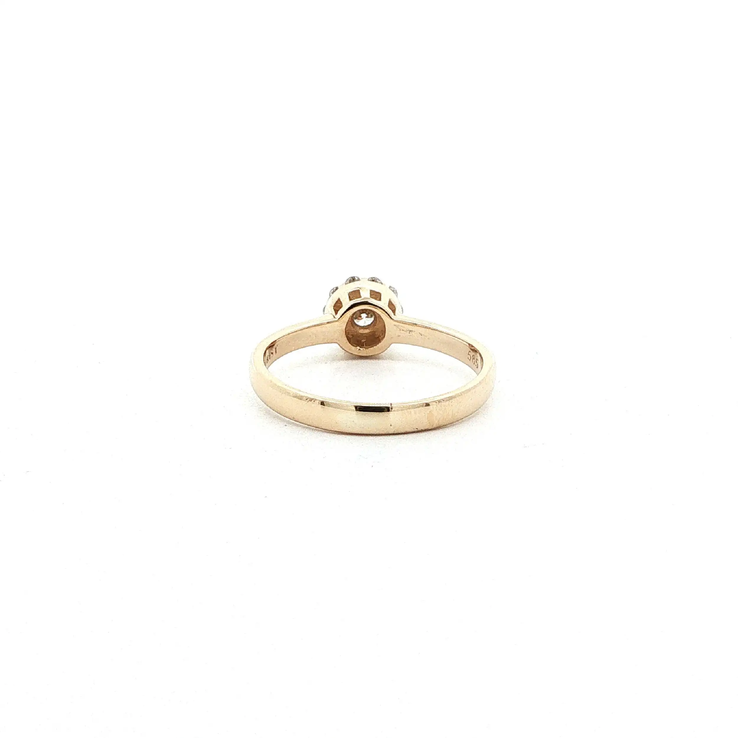 Ring Gelbgold mit Brillanten