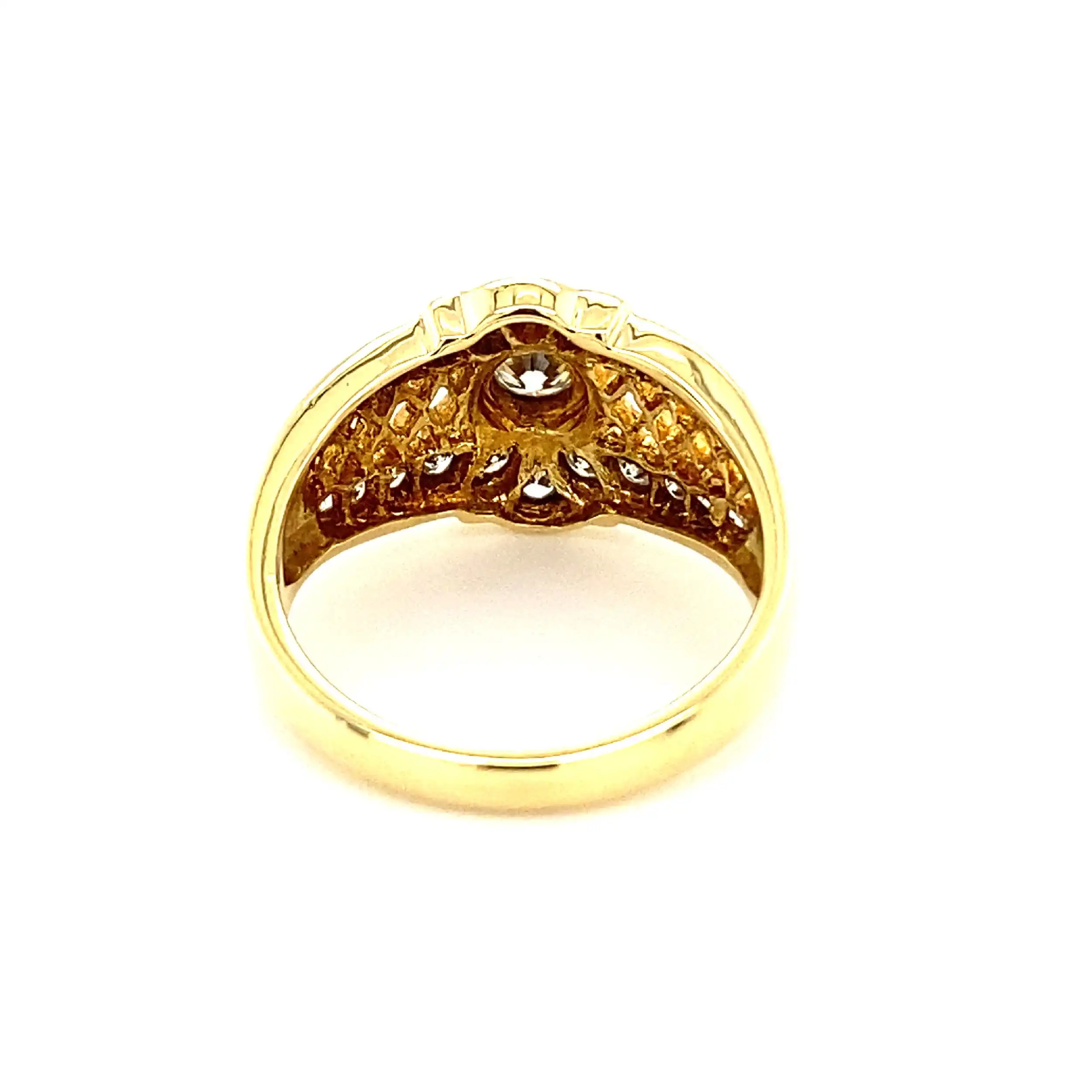 Ring Gelbgold mit Brillanten