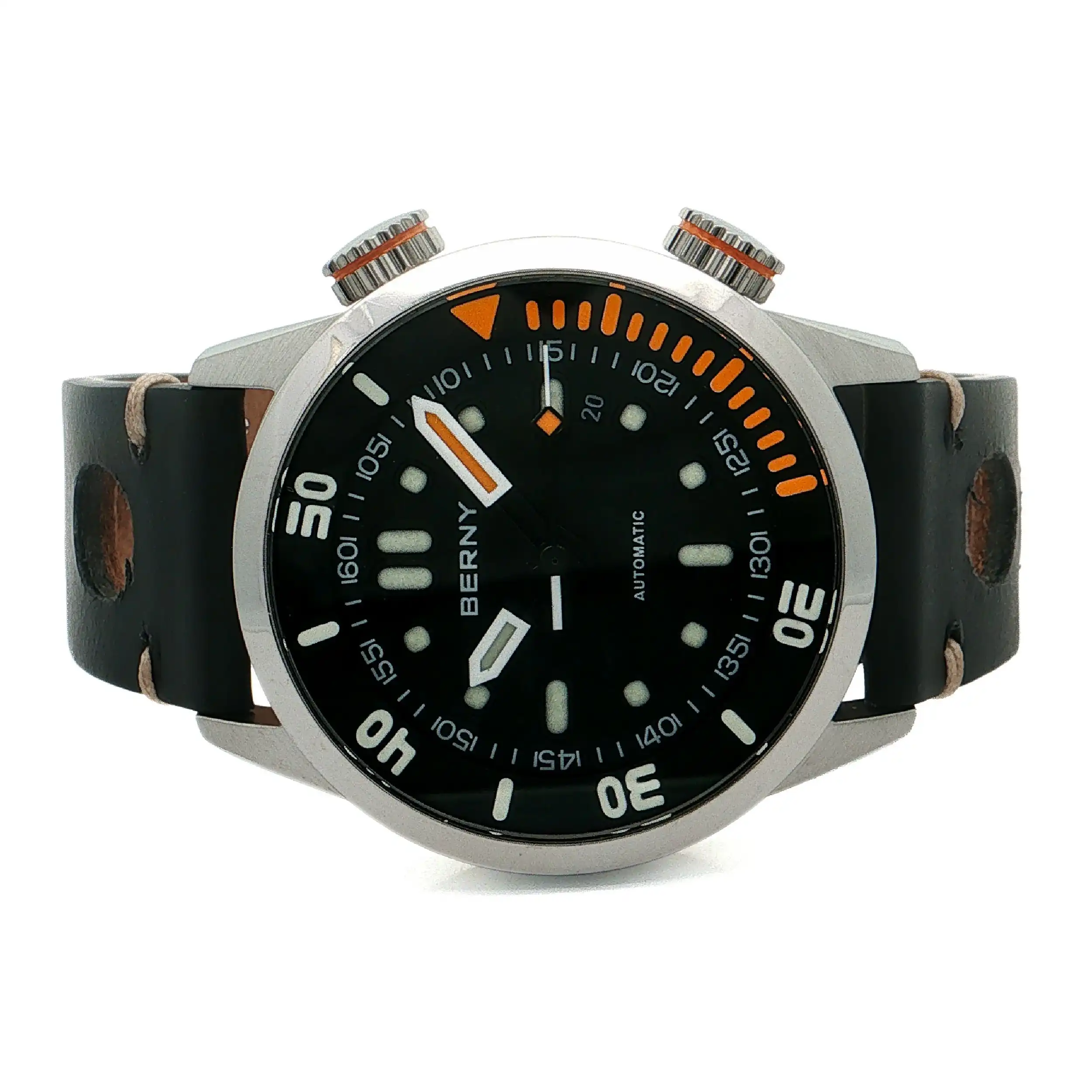 Herrenuhr BERNY Uhr Automatik Compressor Diver V3-AM339M mit Rechnung Herrenuhr BERNY Uhr Automatik Compressor Diver V3-AM339M mit Rechnung