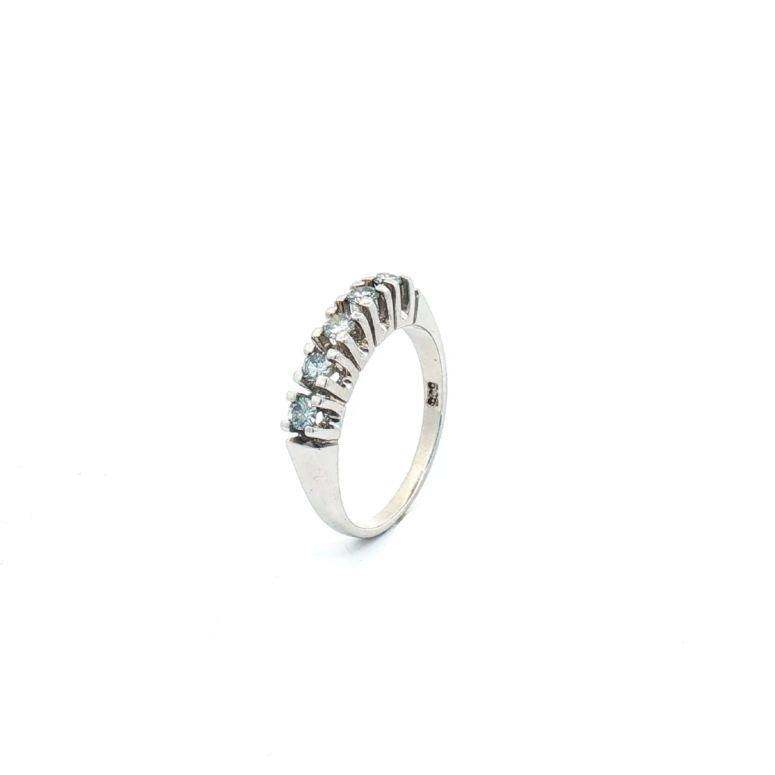 Ring Weißgold mit Brillanten