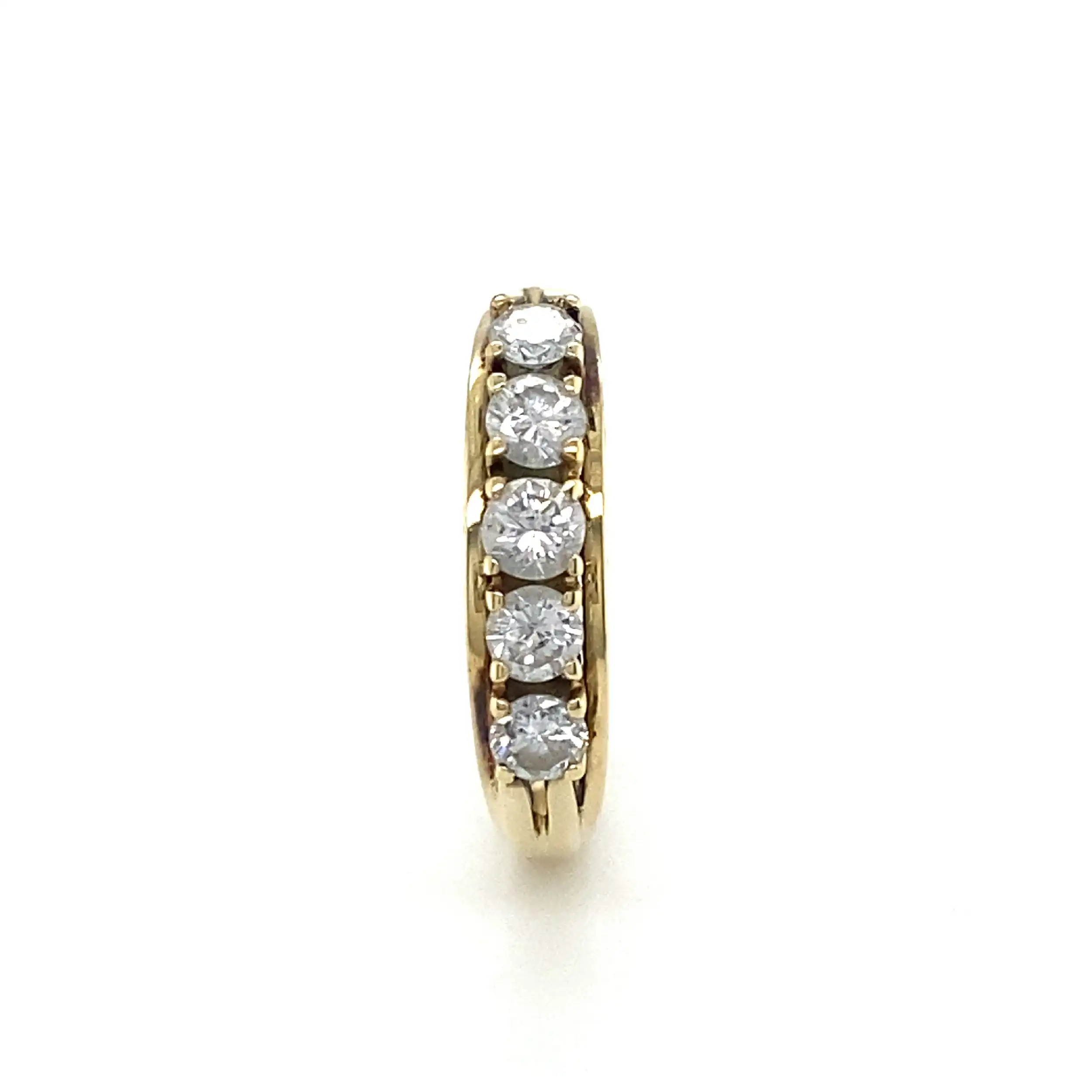 Ring Gelbgold mit 5 Brillanten Ring Gelbgold mit 5 Brillanten