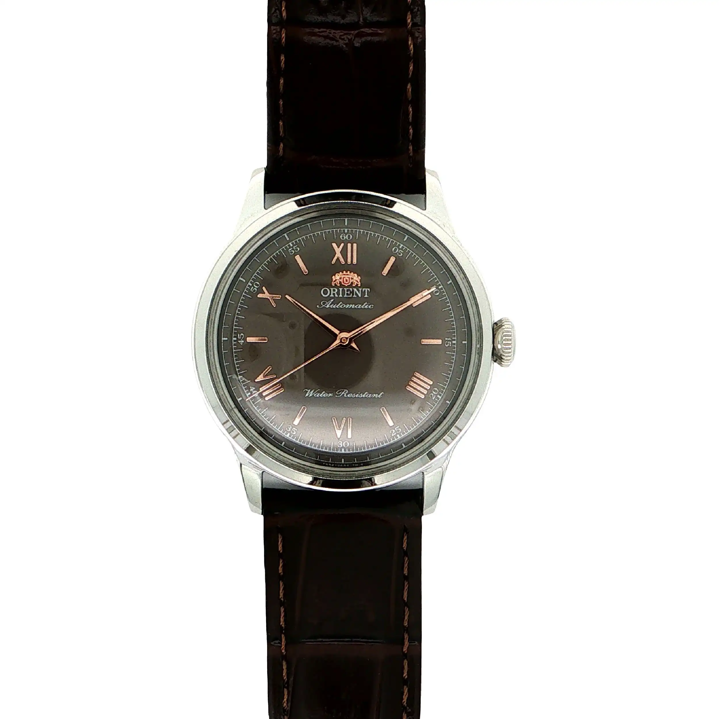 Herrenuhr ORIENT Bambino 38 Automatik mit Lederband Herrenuhr ORIENT Bambino 38 Automatik mit Lederband