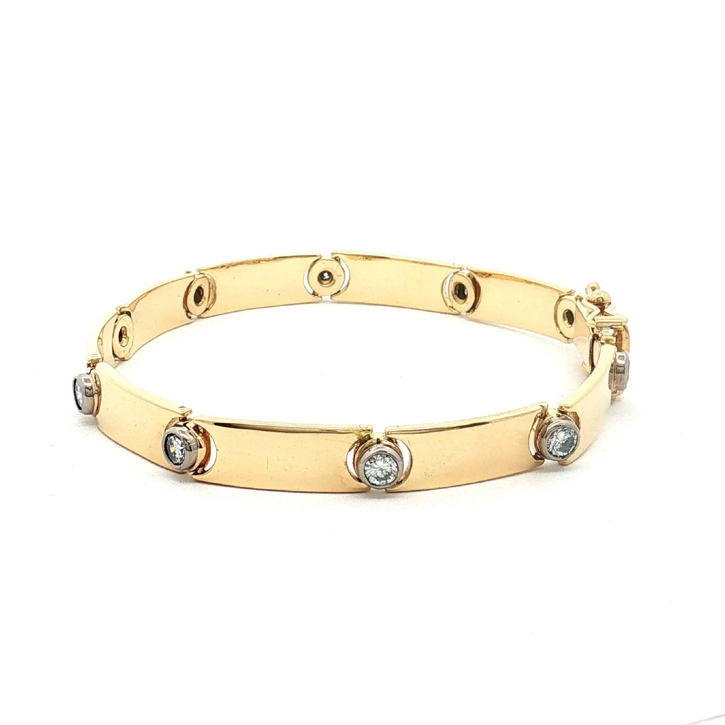 Armband Bicolor mit Brillanten