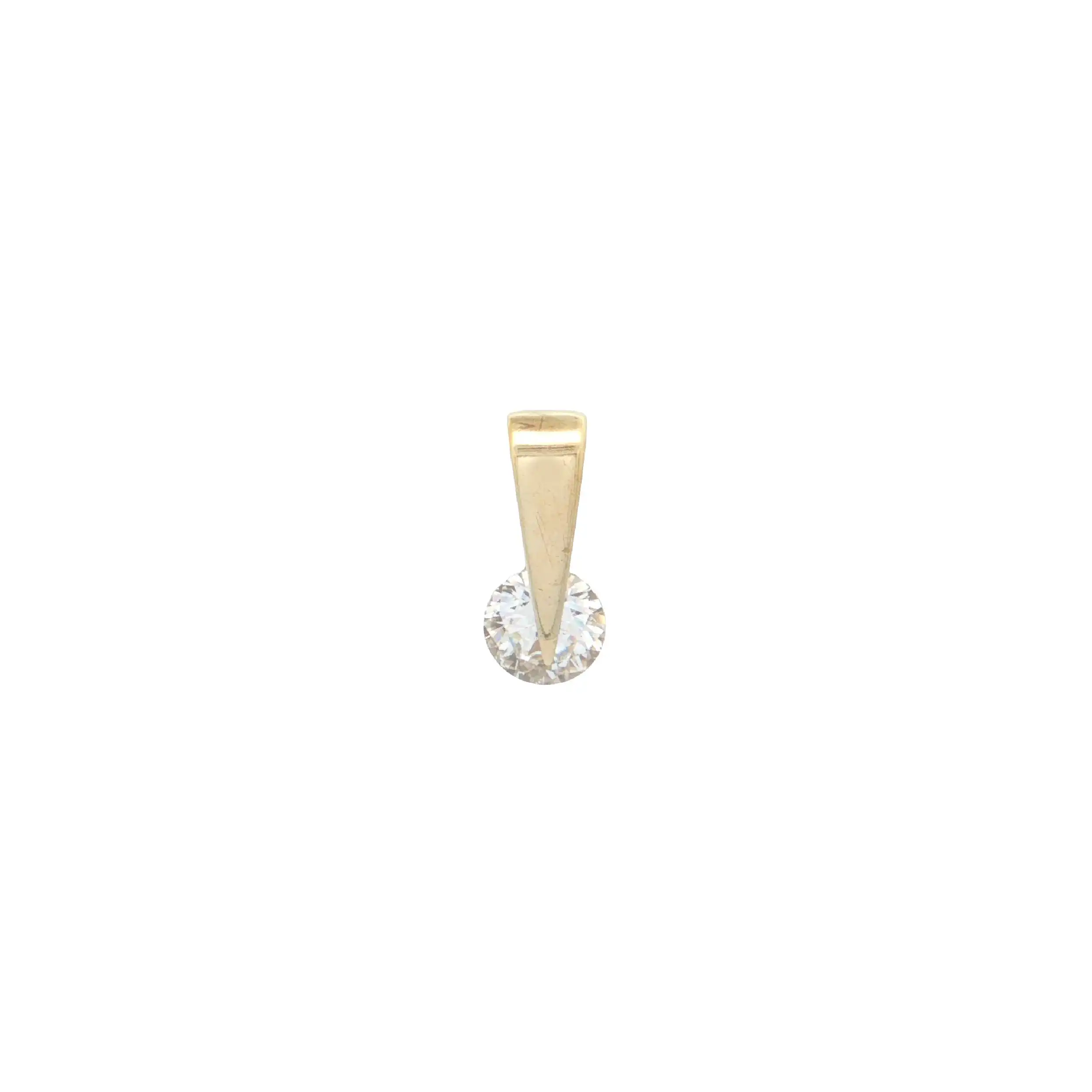 Anhänger Gelbgold mit Zirkonia Anhänger Gelbgold mit Zirkonia
