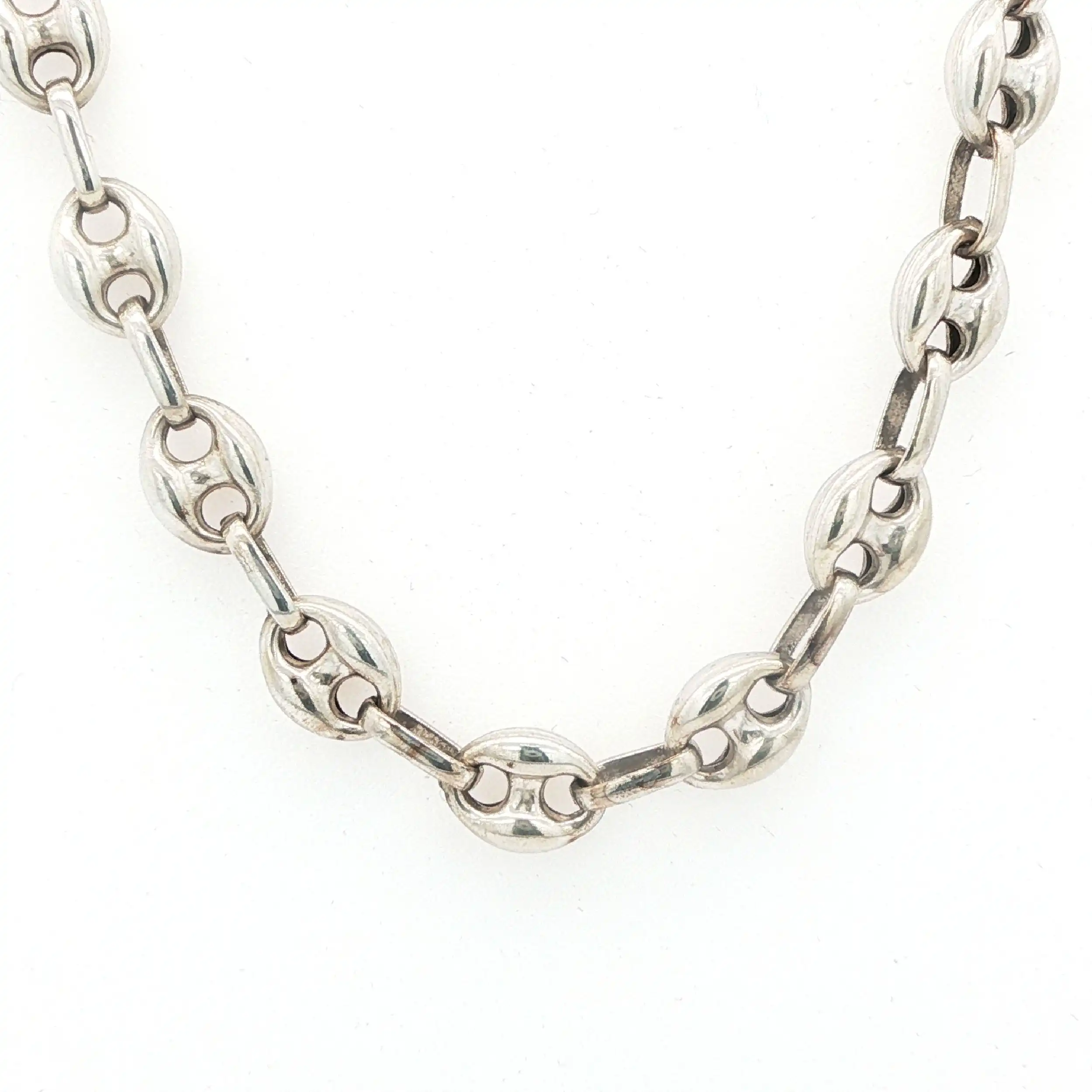 Bohnenkette Silber