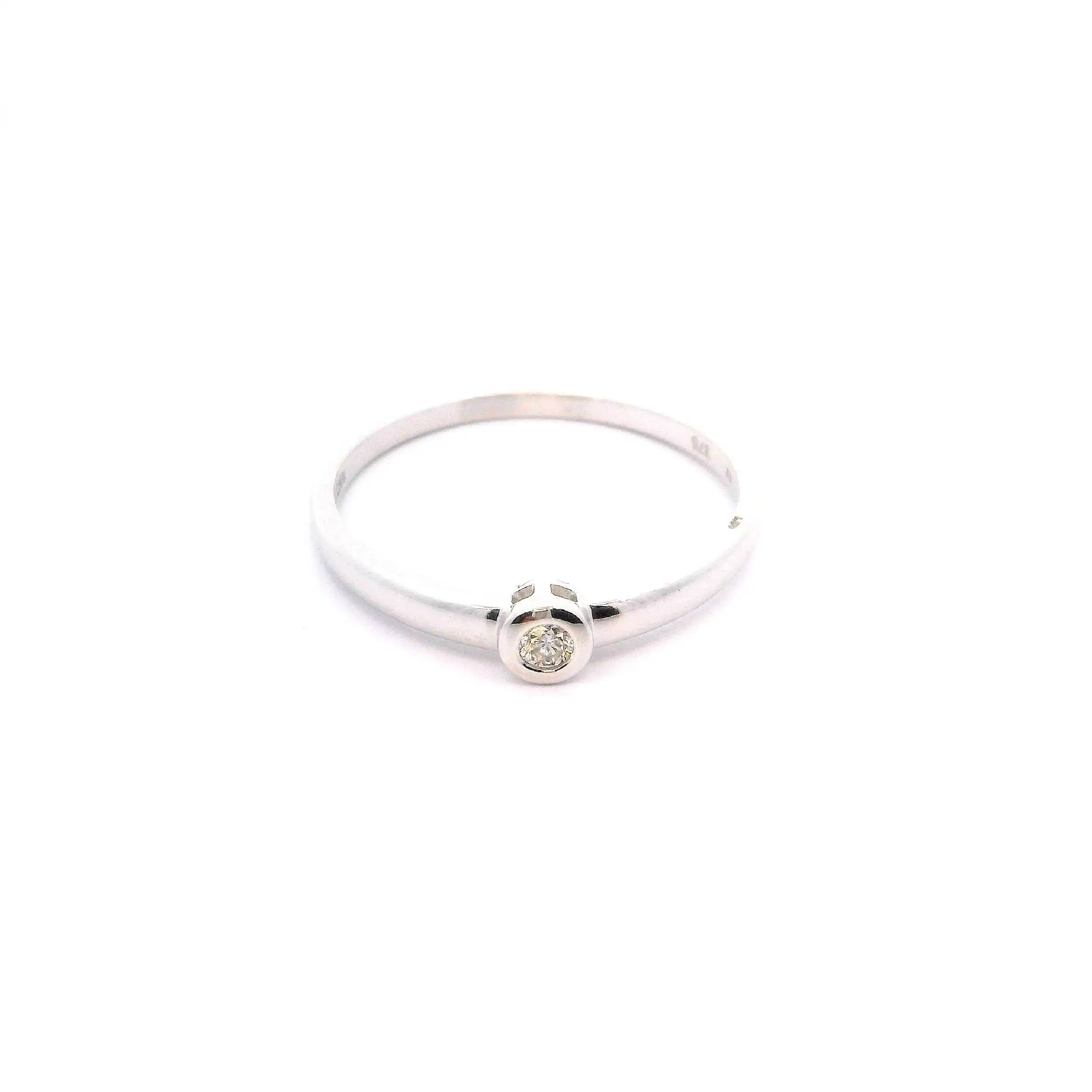 Ring Weißgold mit Brillant