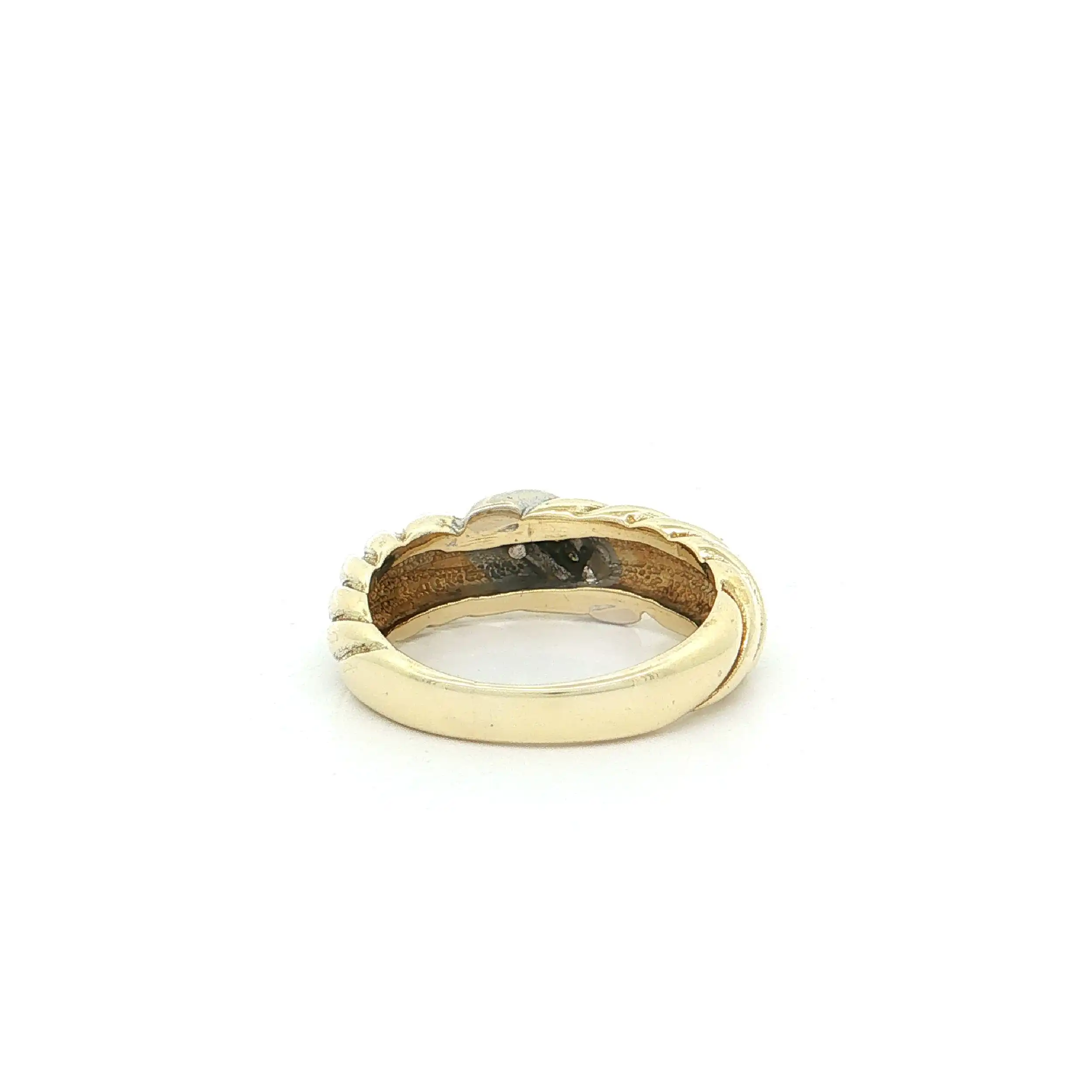 Ring Bicolor mit Diamanten Ring Bicolor mit Diamanten