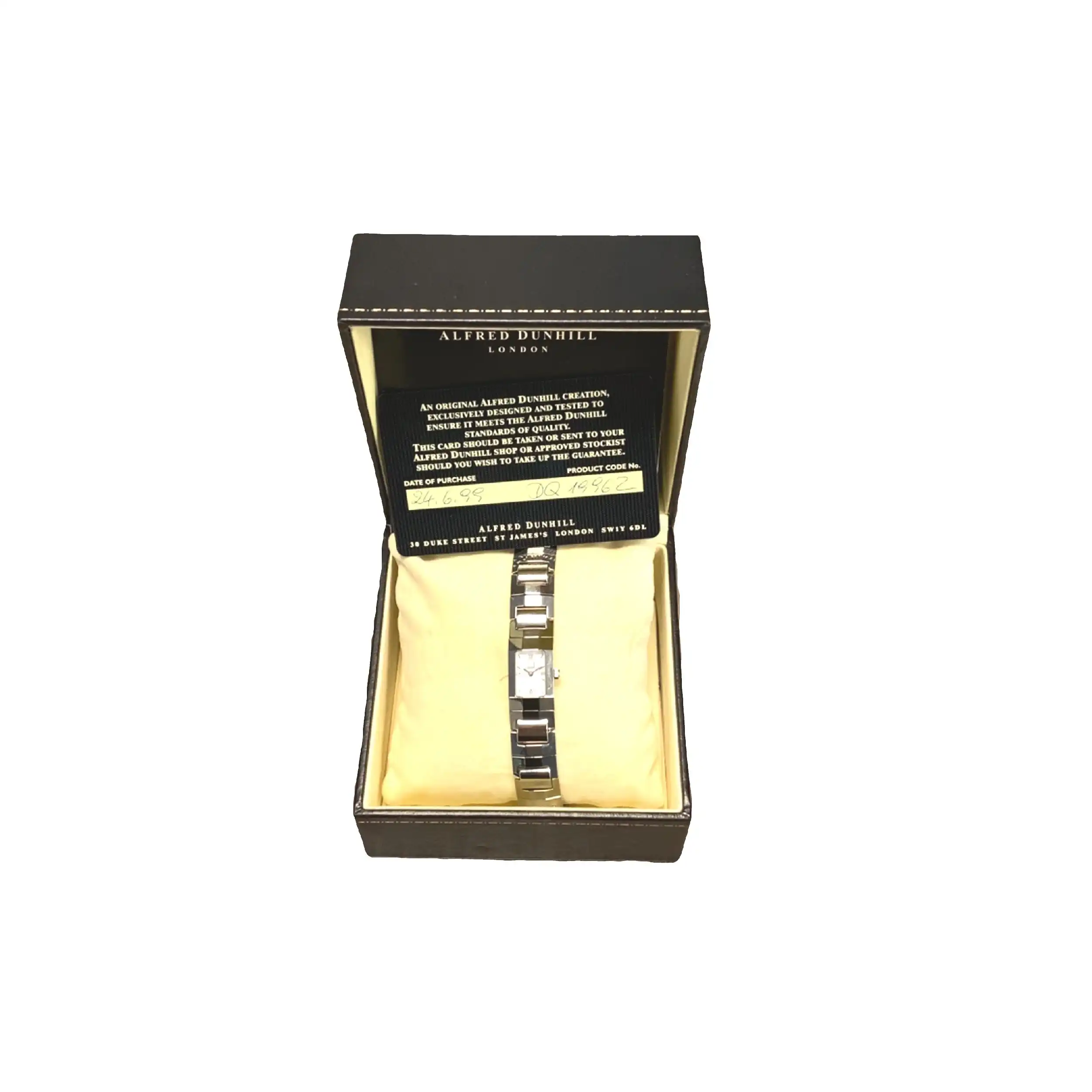 Damenuhr Alfred Dunhill Facet im Fullset