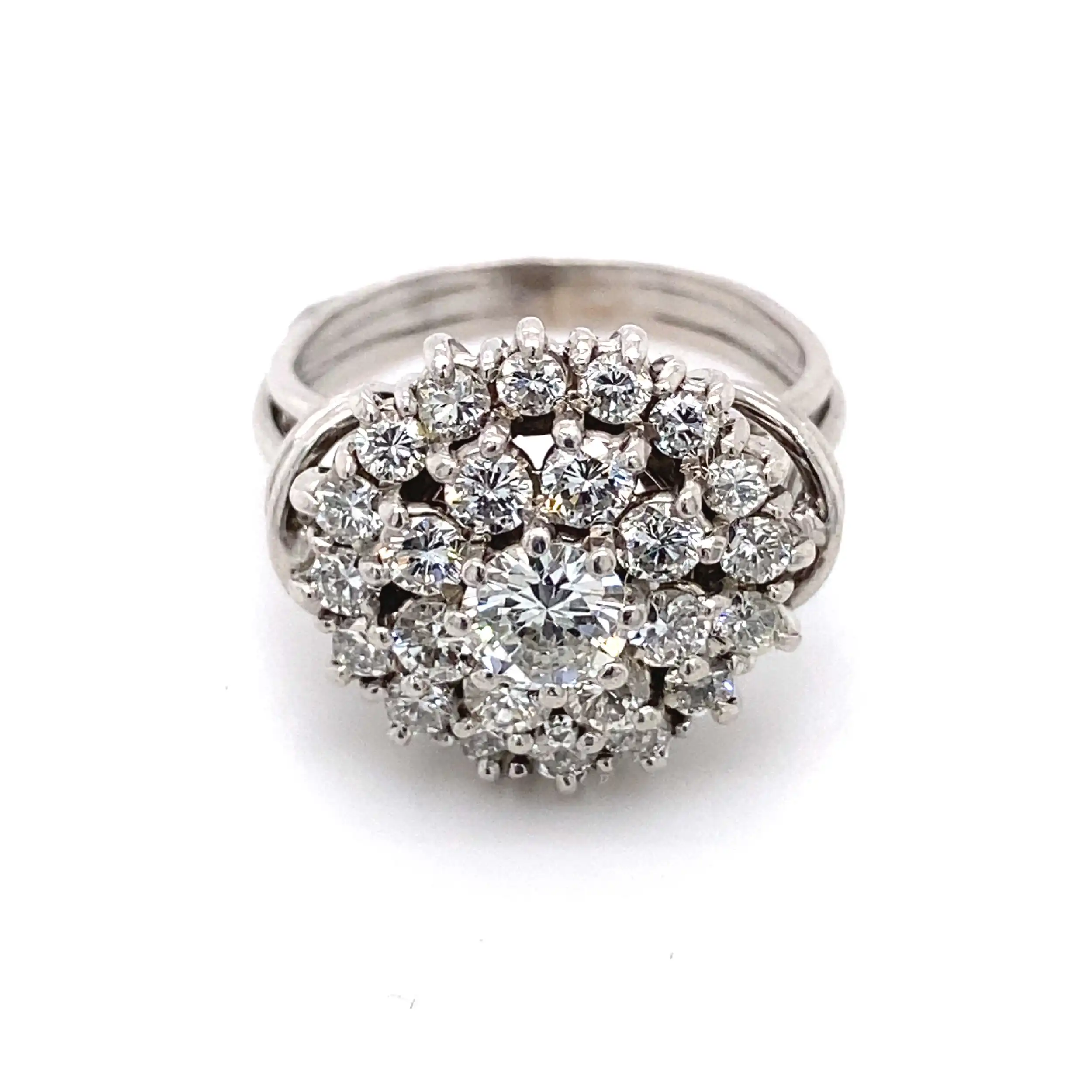 Ring Weißgold mit Brillanten